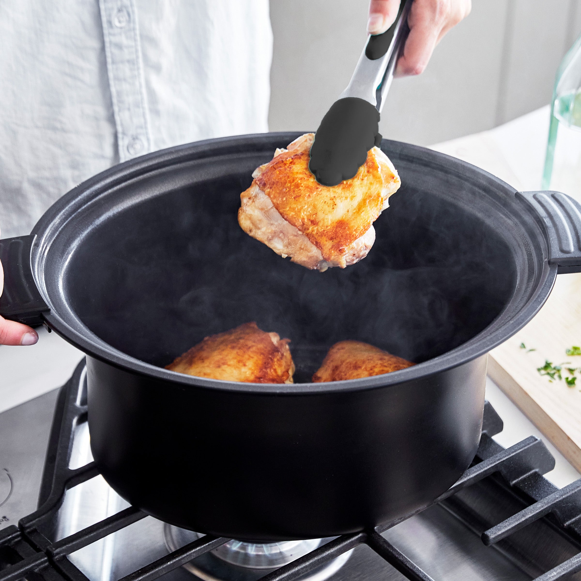 GreenLife Healthy 8-Quart Slow Cooker | Black - Image 4