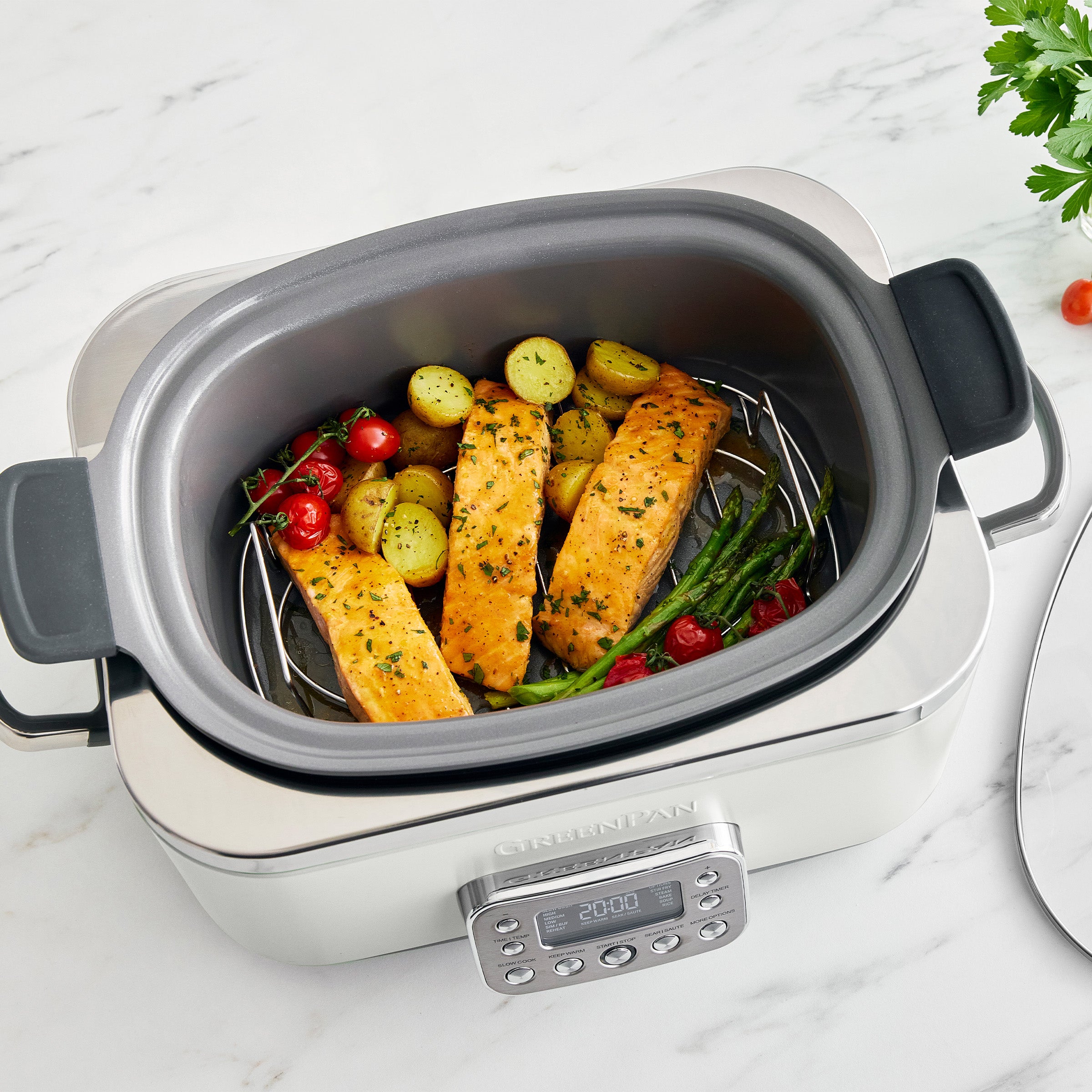 Elite 14-in-1 6-Quart Slow Cooker | Cloud Cream - Image 7