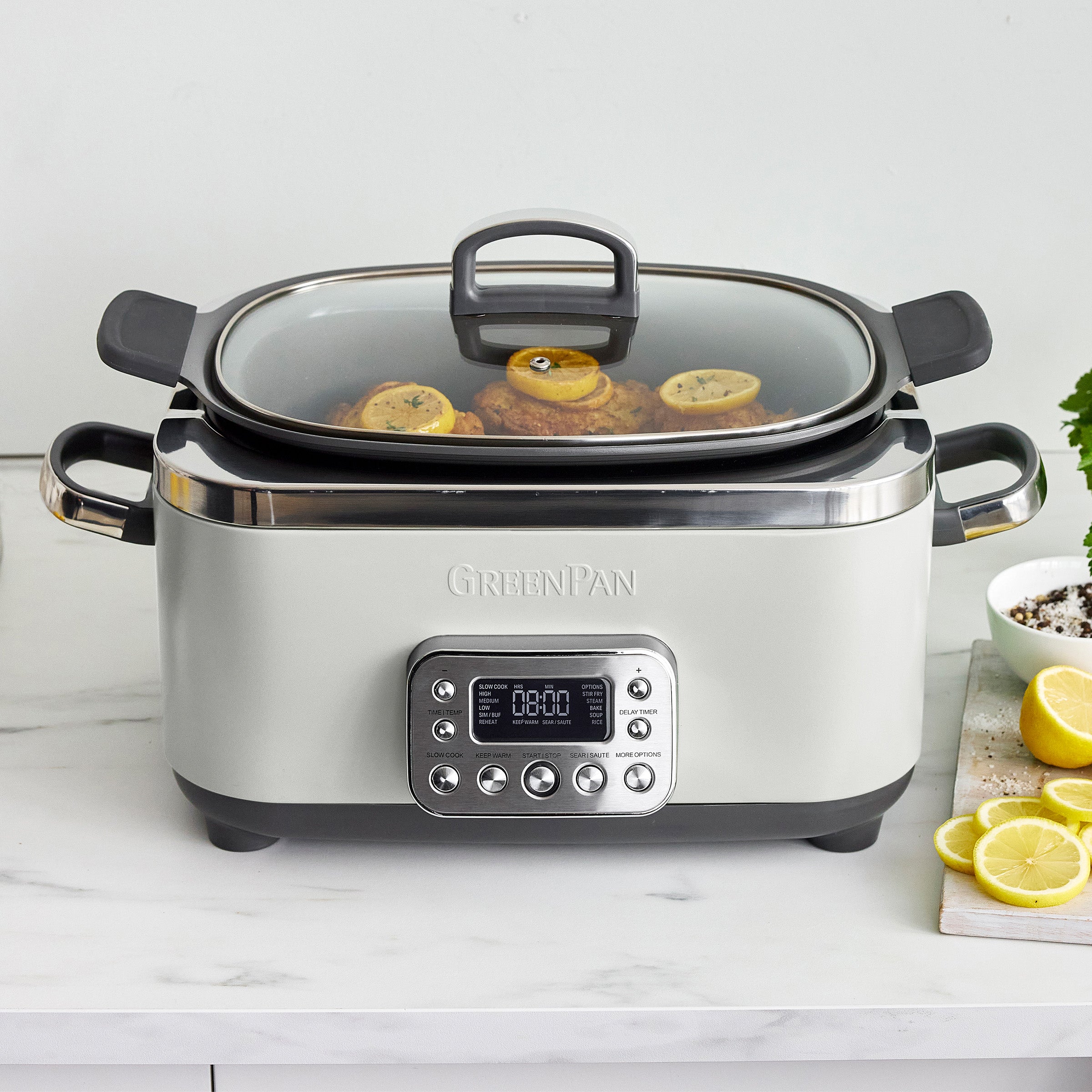 Elite 14-in-1 6-Quart Slow Cooker | Cloud Cream - Image 9