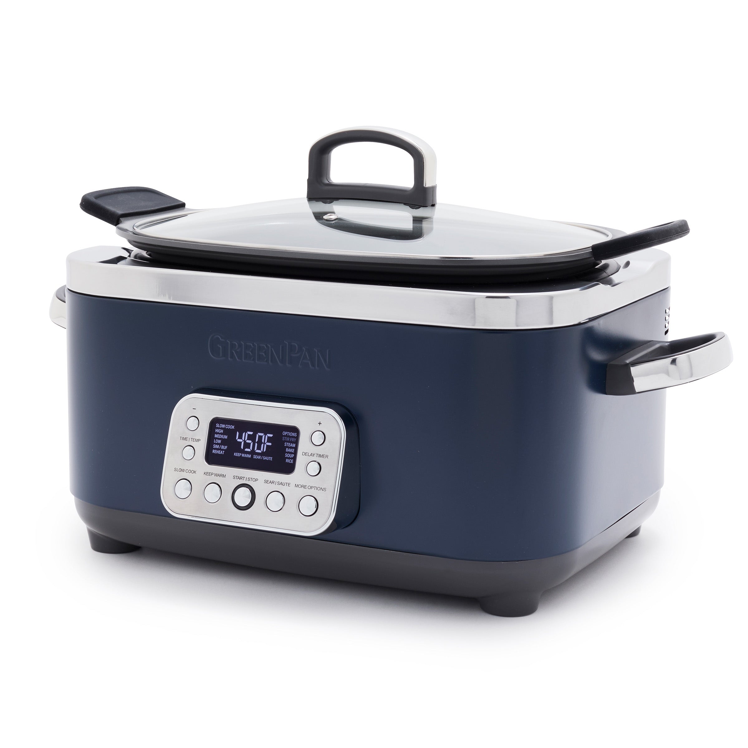 Elite 14-in-1 6-Quart Slow Cooker | Oxford Blue - Image 12