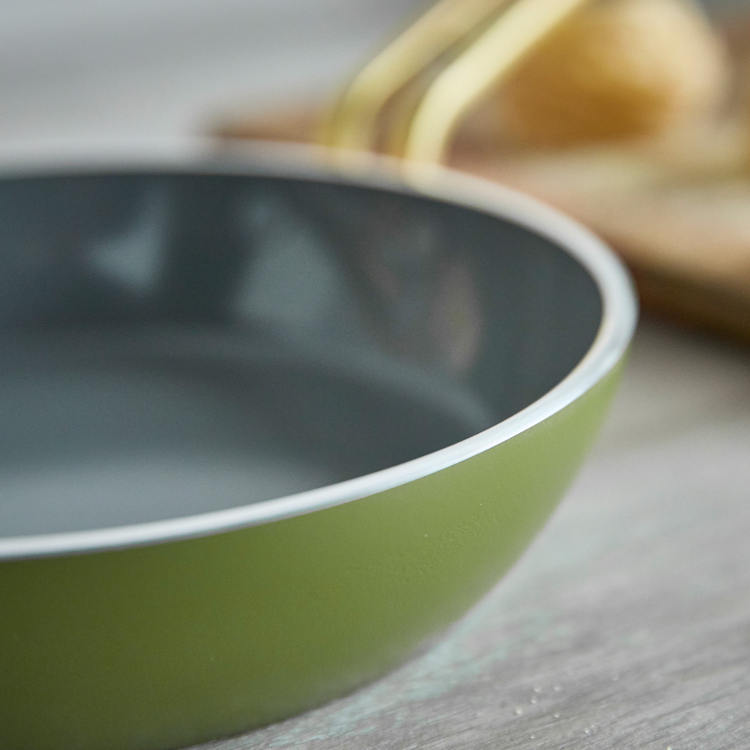 Stanley Tucci™ Ceramic Nonstick 8 and 10 Frypan Set | Tuscan Olive - Image 9