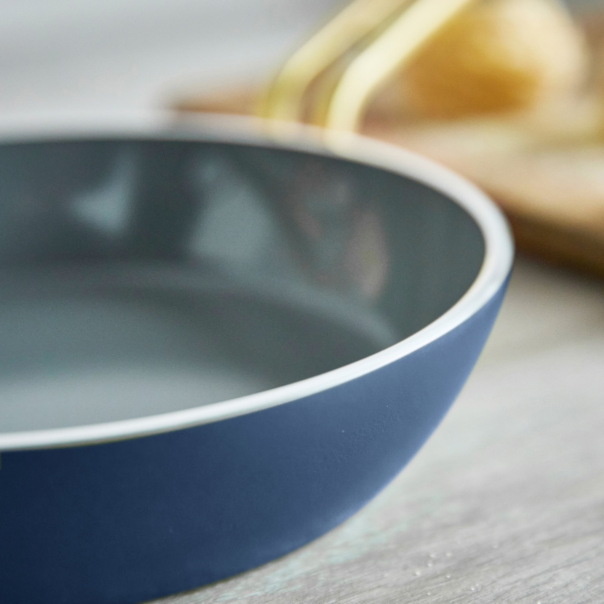 Stanley Tucci™ Ceramic Nonstick 8. 10 and 12 Frypan Set | Marino Blue - Image 9