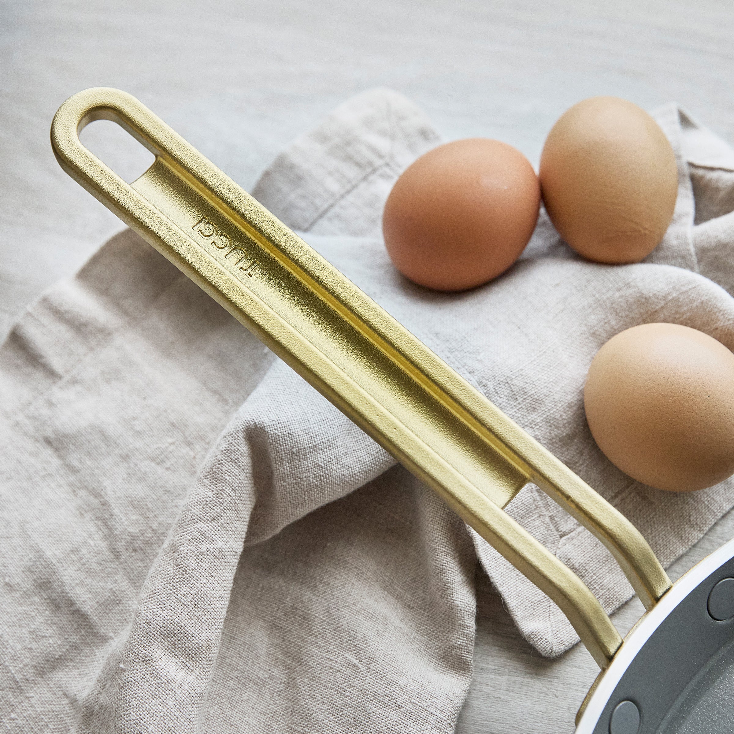 Stanley Tucci™ Ceramic Nonstick 10 Crepe and Omelette Pan | Venetian Teal - Image 8