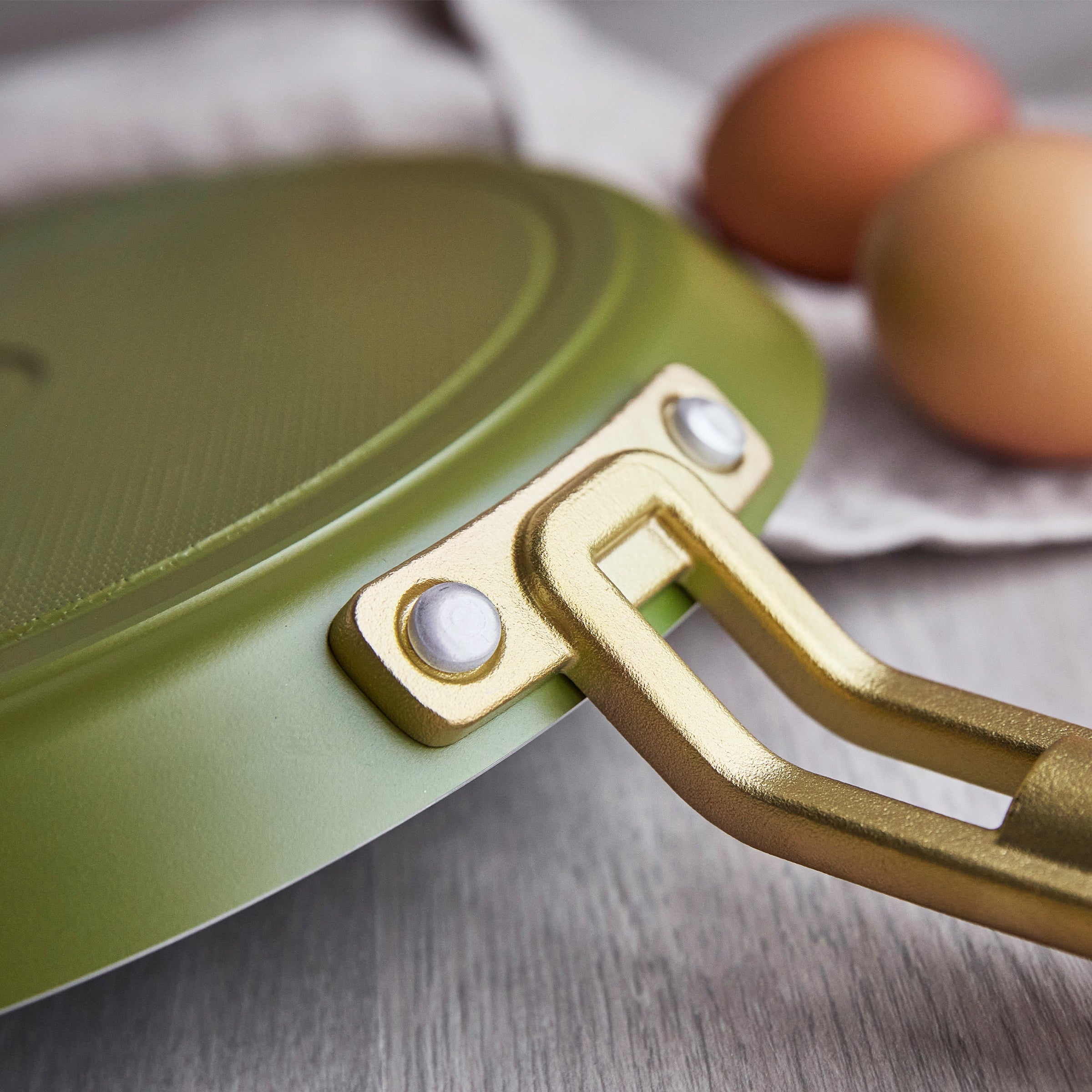 Stanley Tucci™ Ceramic Nonstick 10 Crepe and Omelette Pan | Tuscan Olive - Image 12