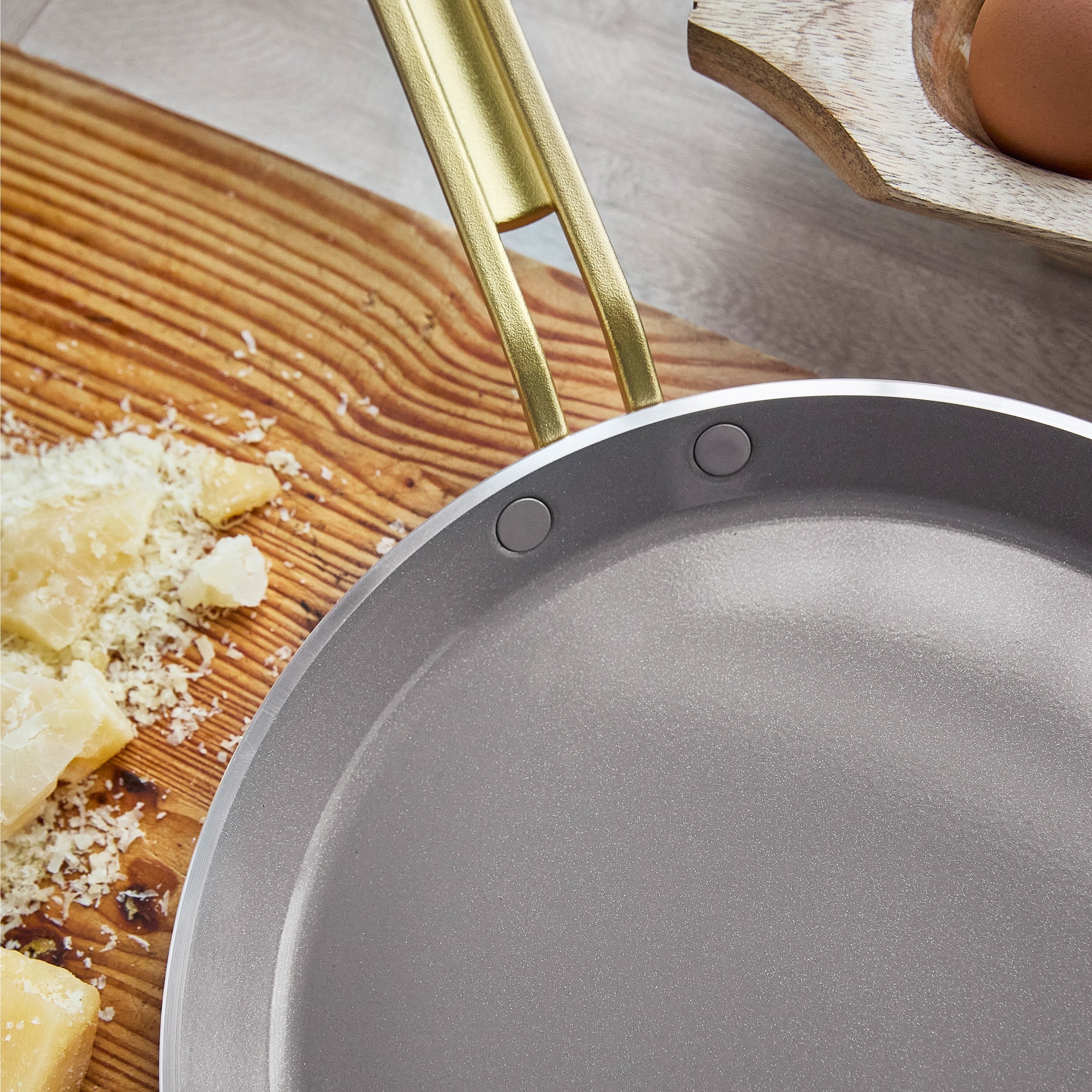 Stanley Tucci™ Ceramic Nonstick 10 Crepe and Omelette Pan | Tuscan Olive - Image 6