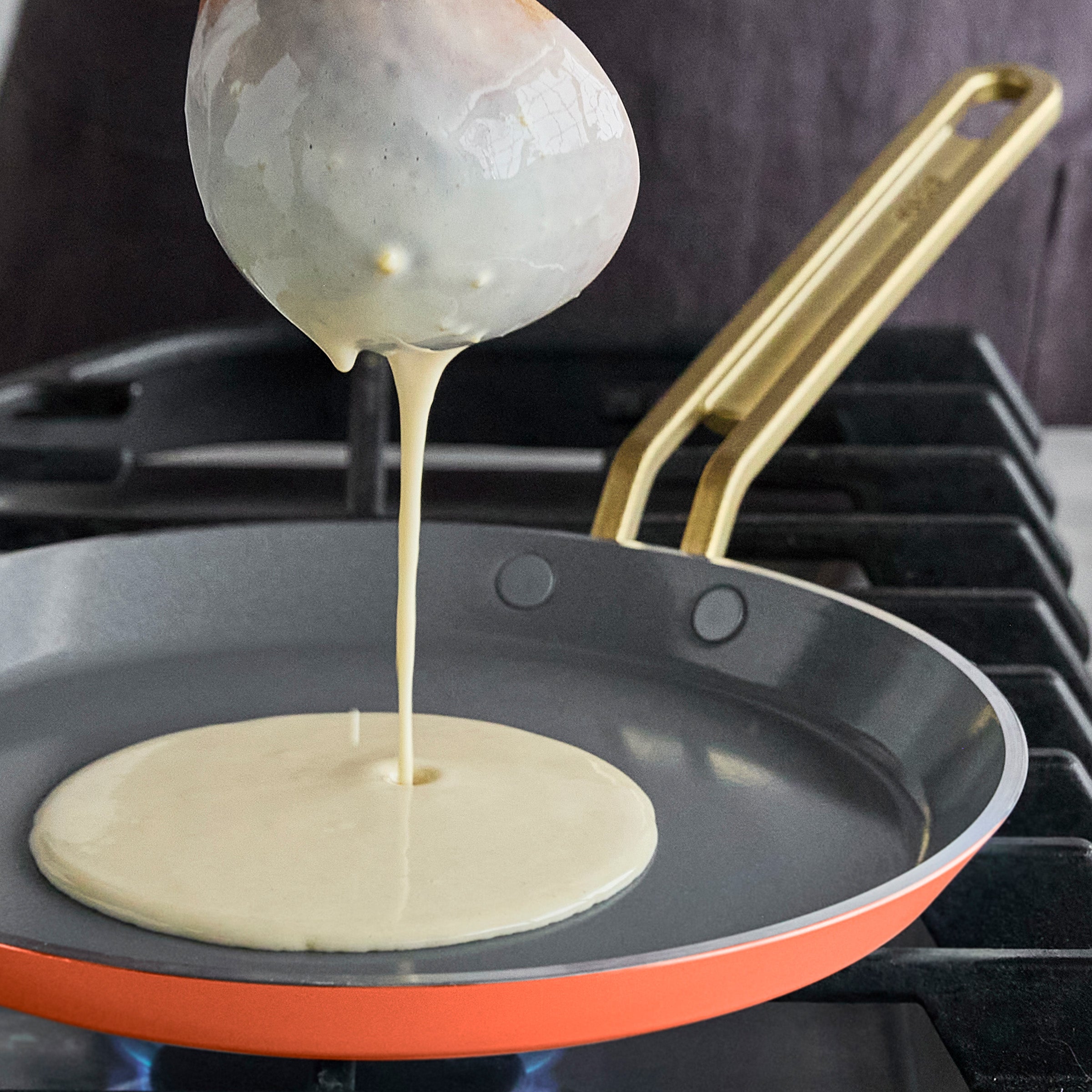 Stanley Tucci™ Ceramic Nonstick 10 Crepe and Omelette Pan | Amalfi Sunset - Image 9