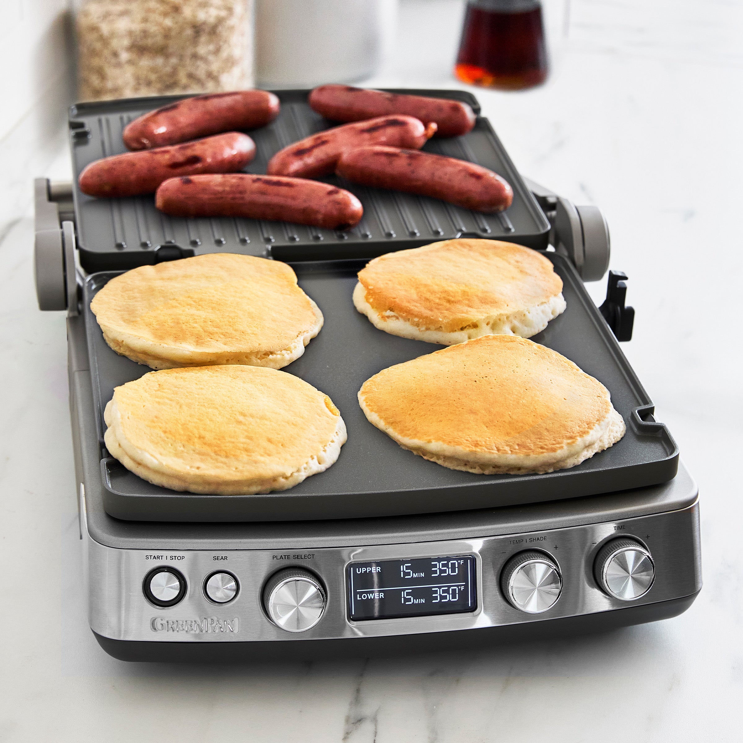 Elite Multi Grill & Griddle | Premiere Stainless Steel - Image 4