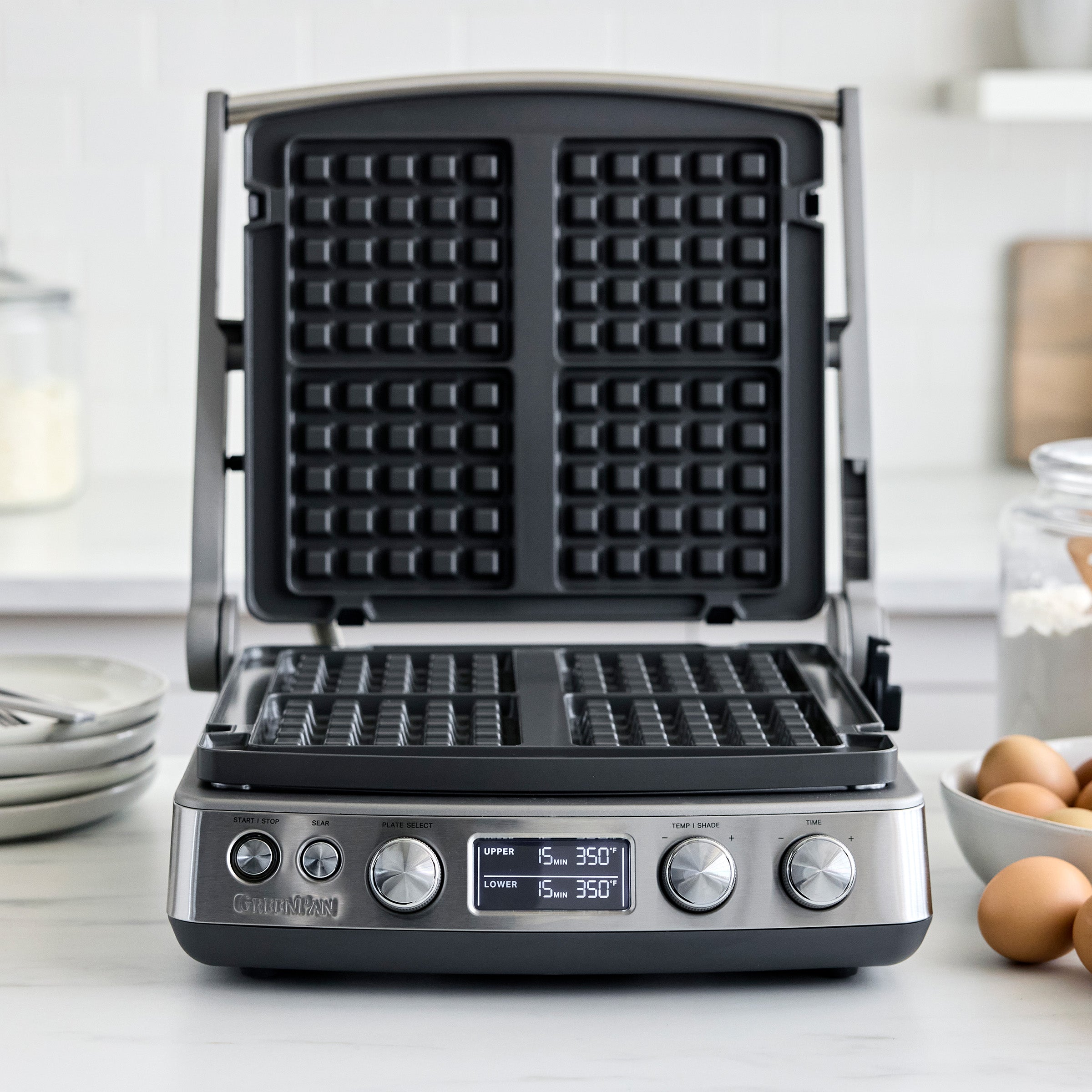 Elite Multi Grill & Griddle Waffle Plates - Image 3