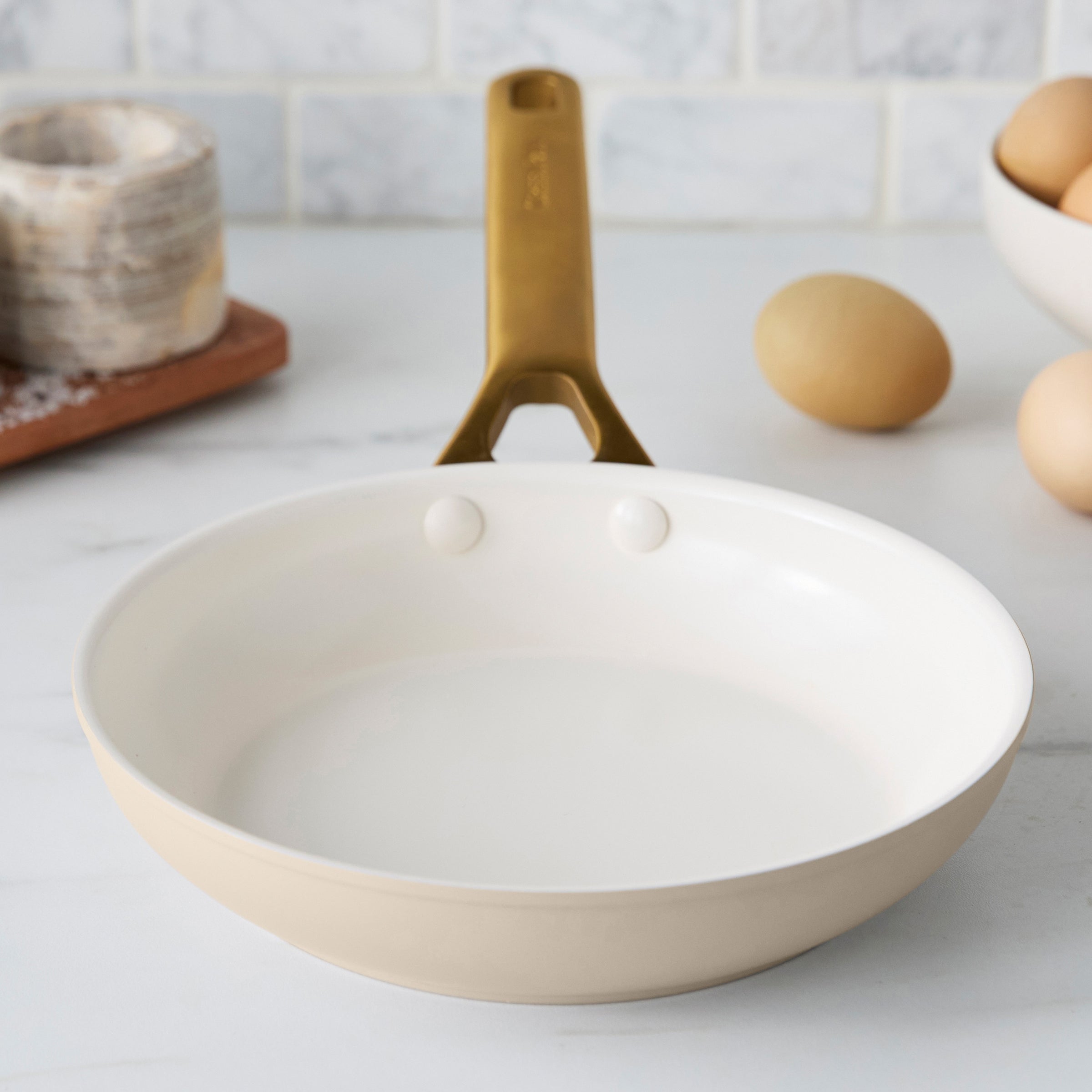 Reserve Pro Ceramic Nonstick 8 Frypan | Macadamia - Image 7
