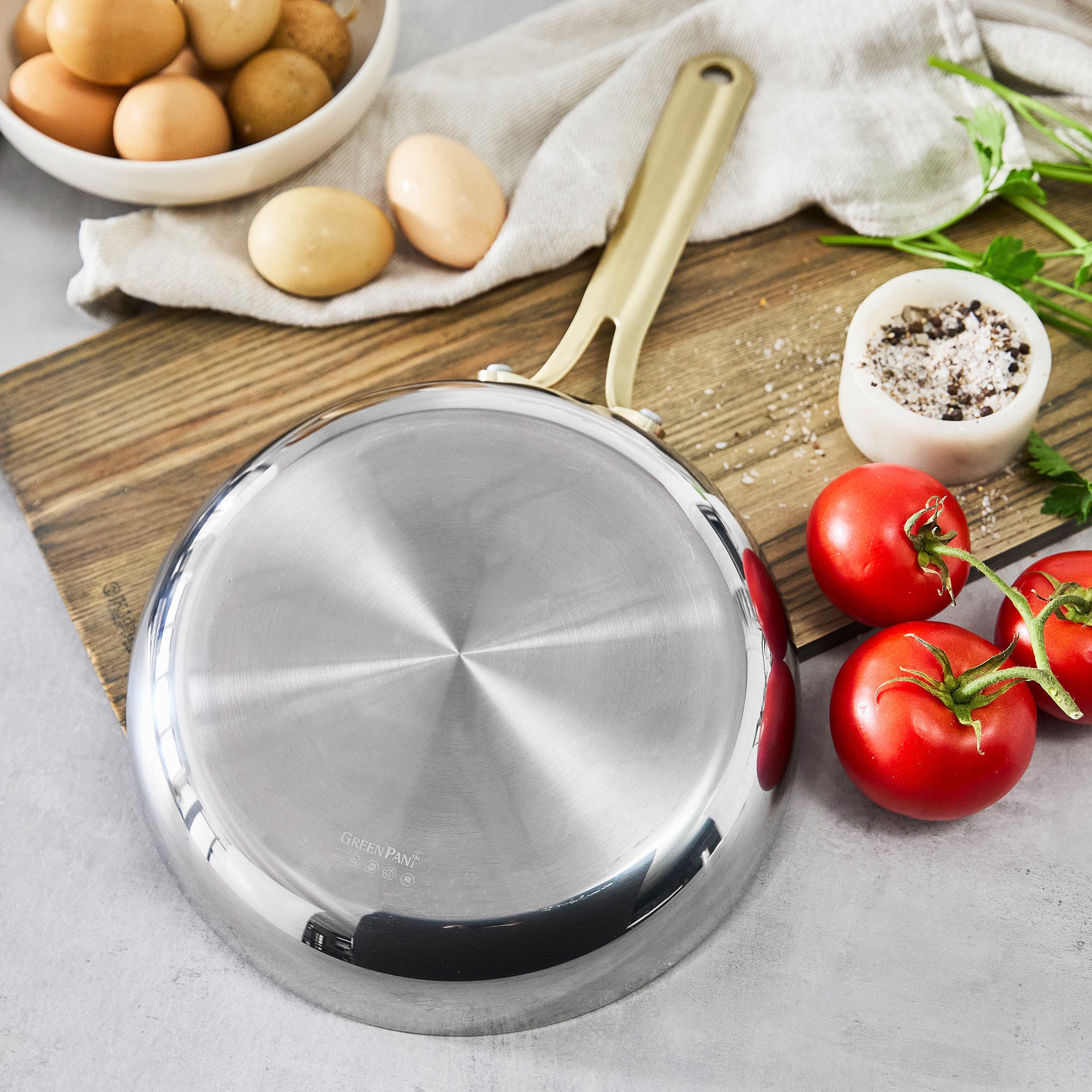 Nova Gallery Stainless Steel 10-Piece Cookware Set - Image 7