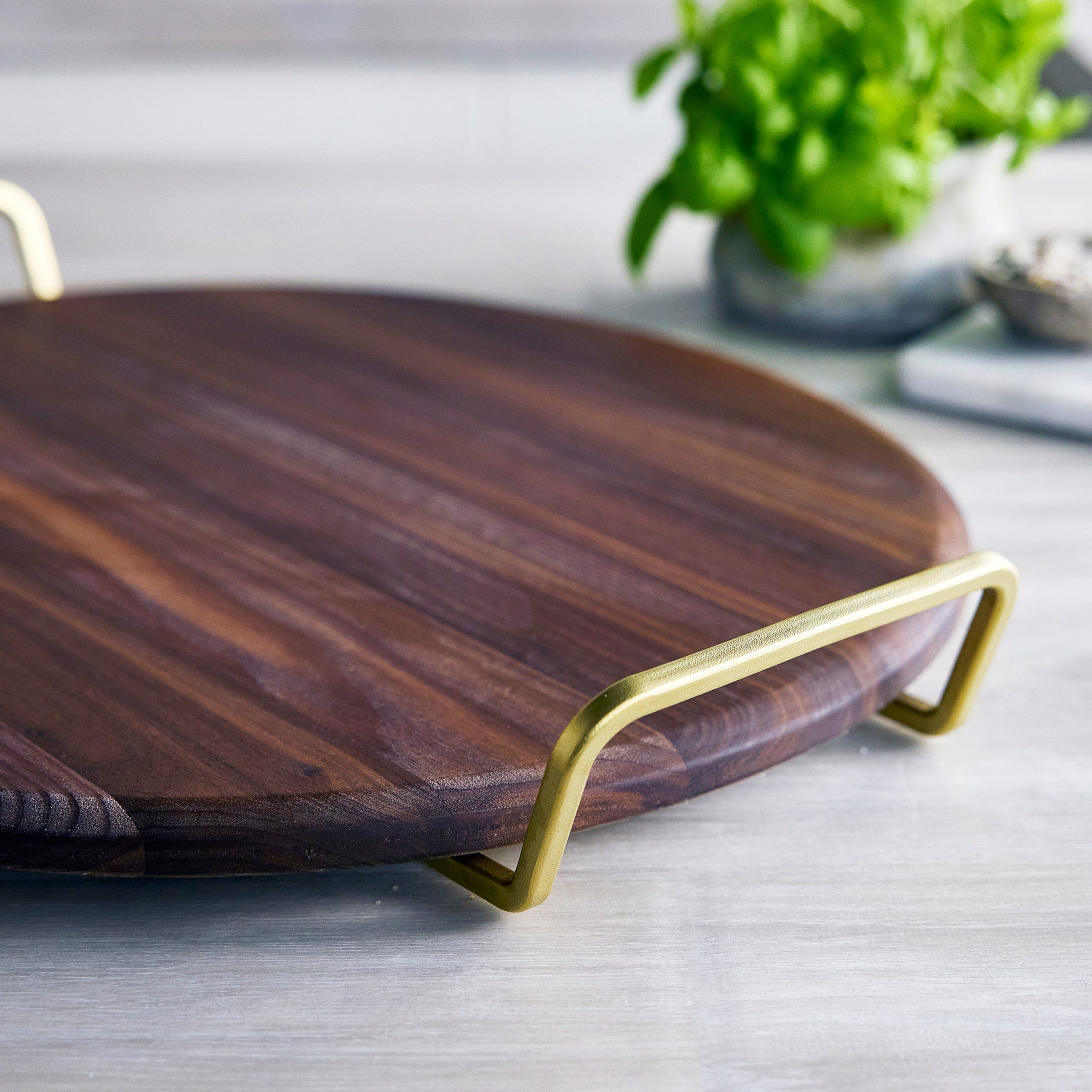 Stanley Tucci™ 20 x 18 Walnut Pizza & Serving Board - Image 4