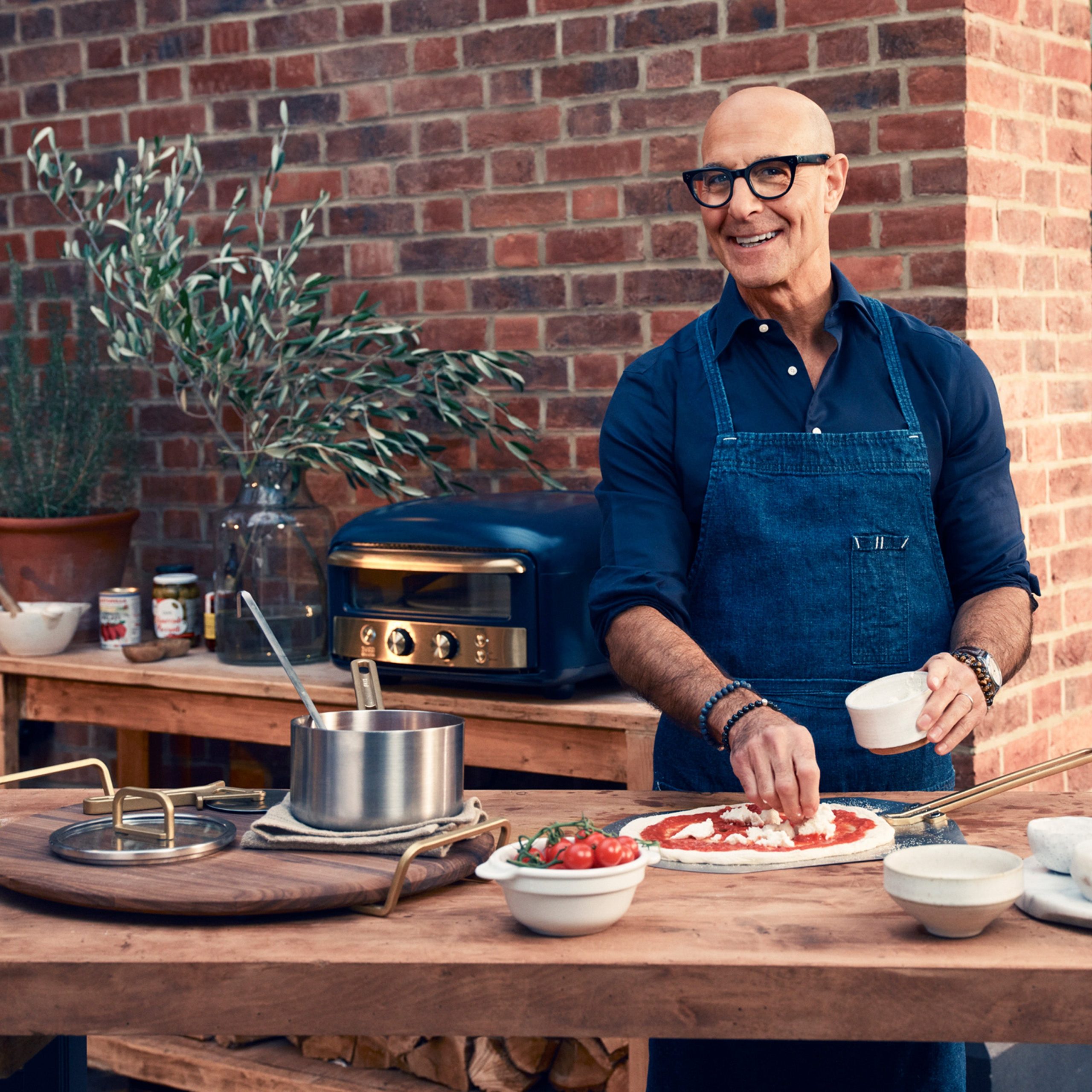 Stanley Tucci™ 20 x 18 Walnut Pizza & Serving Board - Image 2