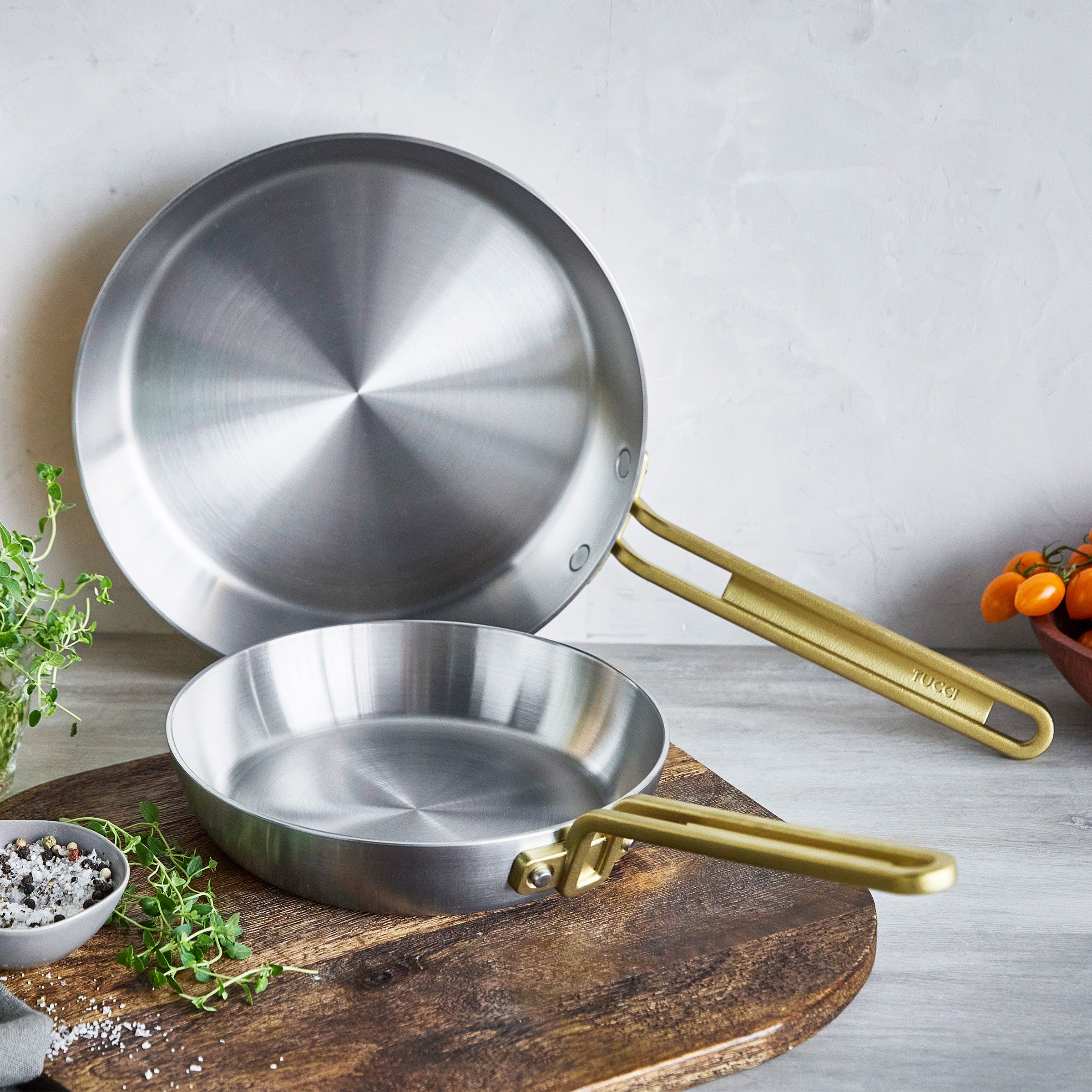 Stanley Tucci™ Uncoated Stainless Steel 11-Piece Cookware Set - Image 4