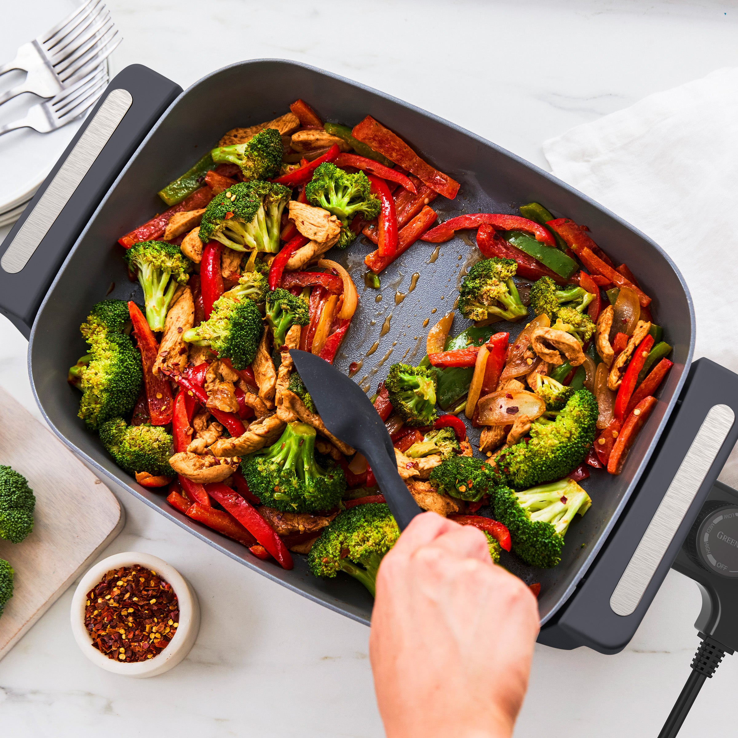 7-Quart Advanced Skillet | Graphite - Image 3