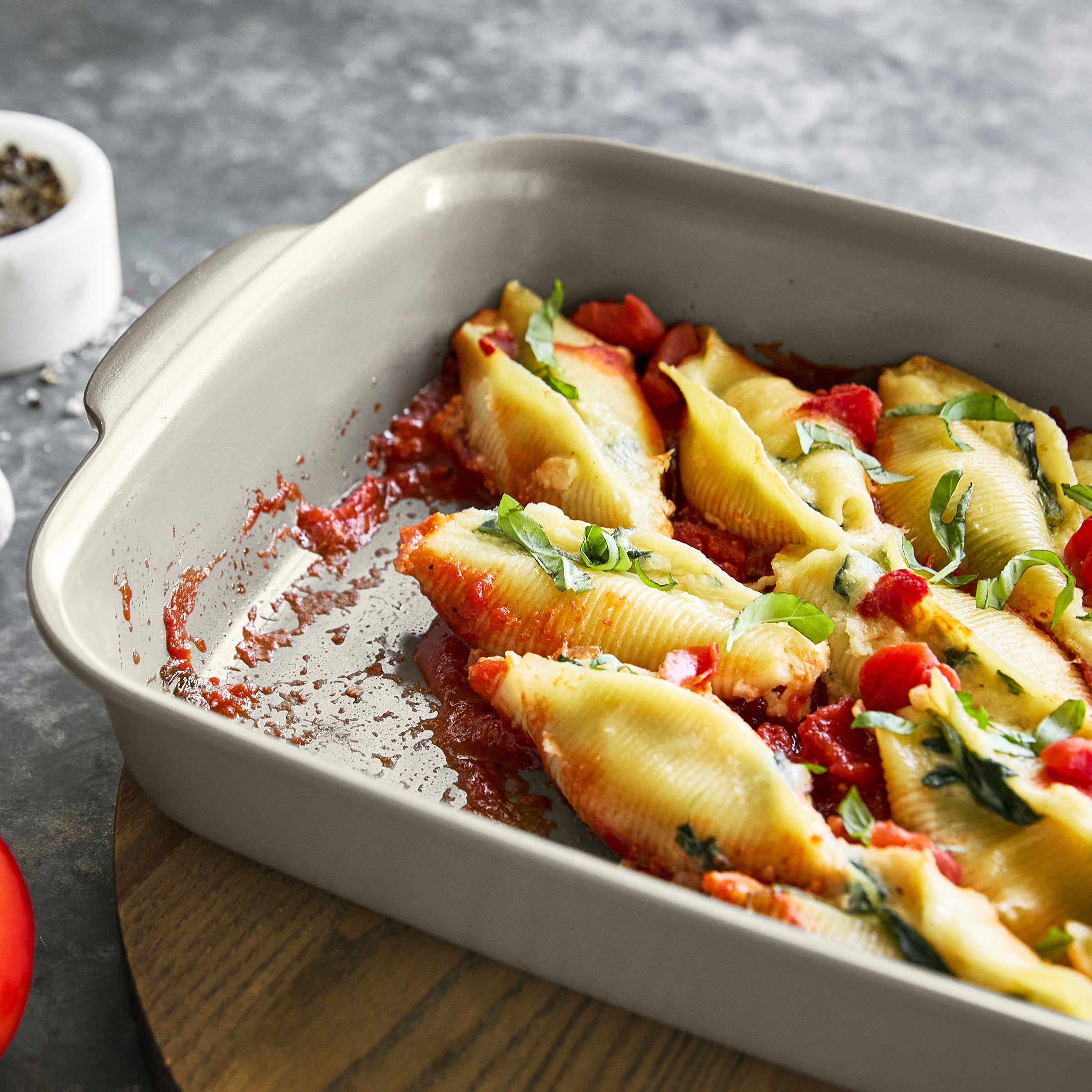 Premiere Ovenware Ceramic Nonstick 6-Piece Set | Taupe - Image 8