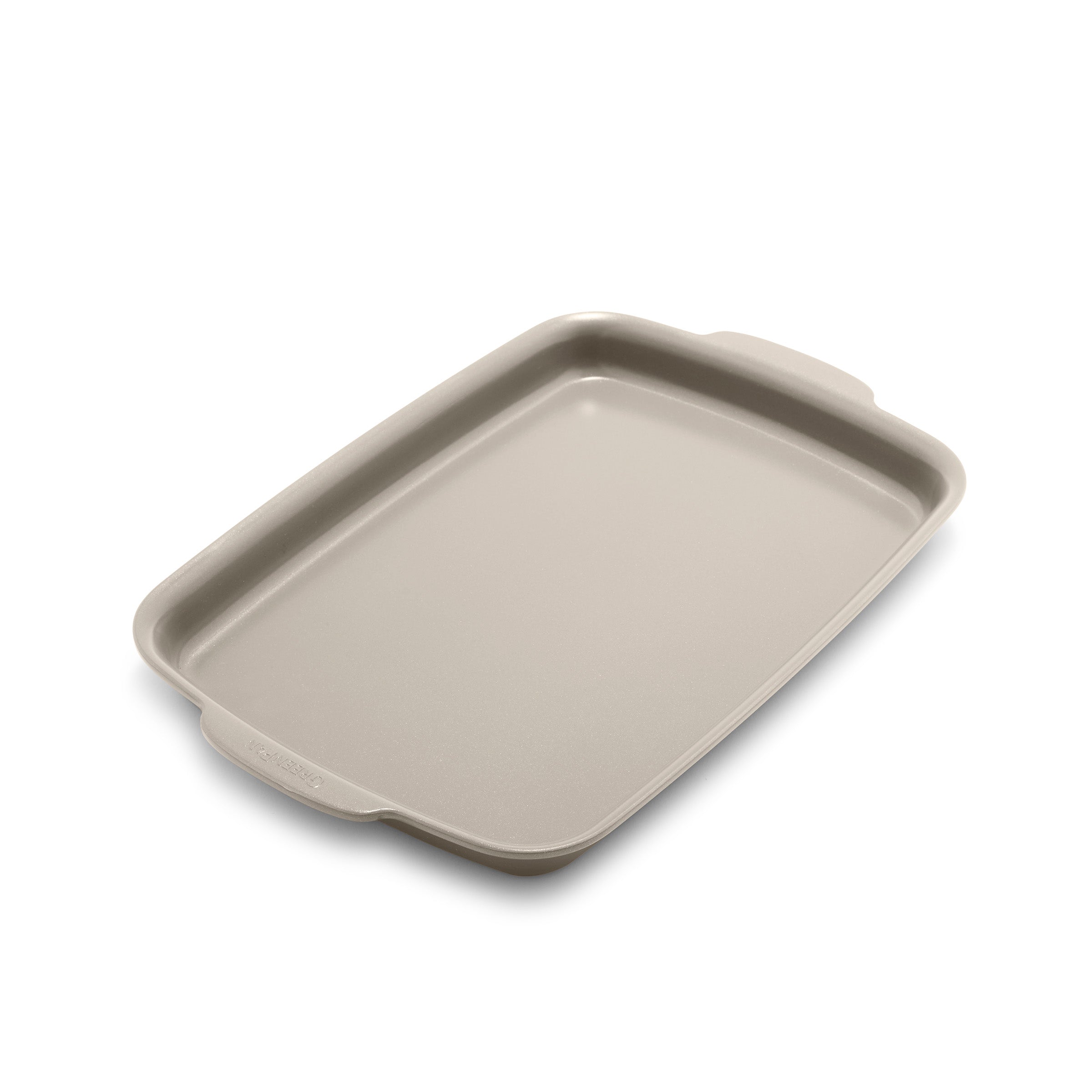 Premiere Ovenware Ceramic Nonstick 13 x 9 Quarter Sheet Pan Set | Taupe - Image 8