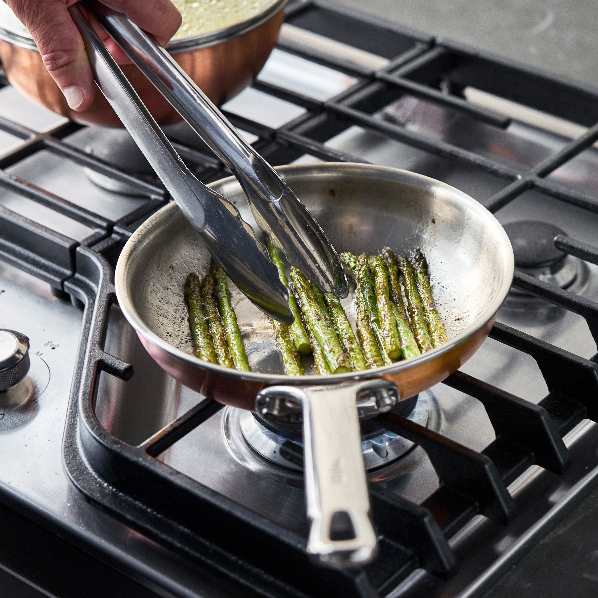 Bobby Flay by GreenPan Copper Clad 8-Piece Cookware Set - Image 7