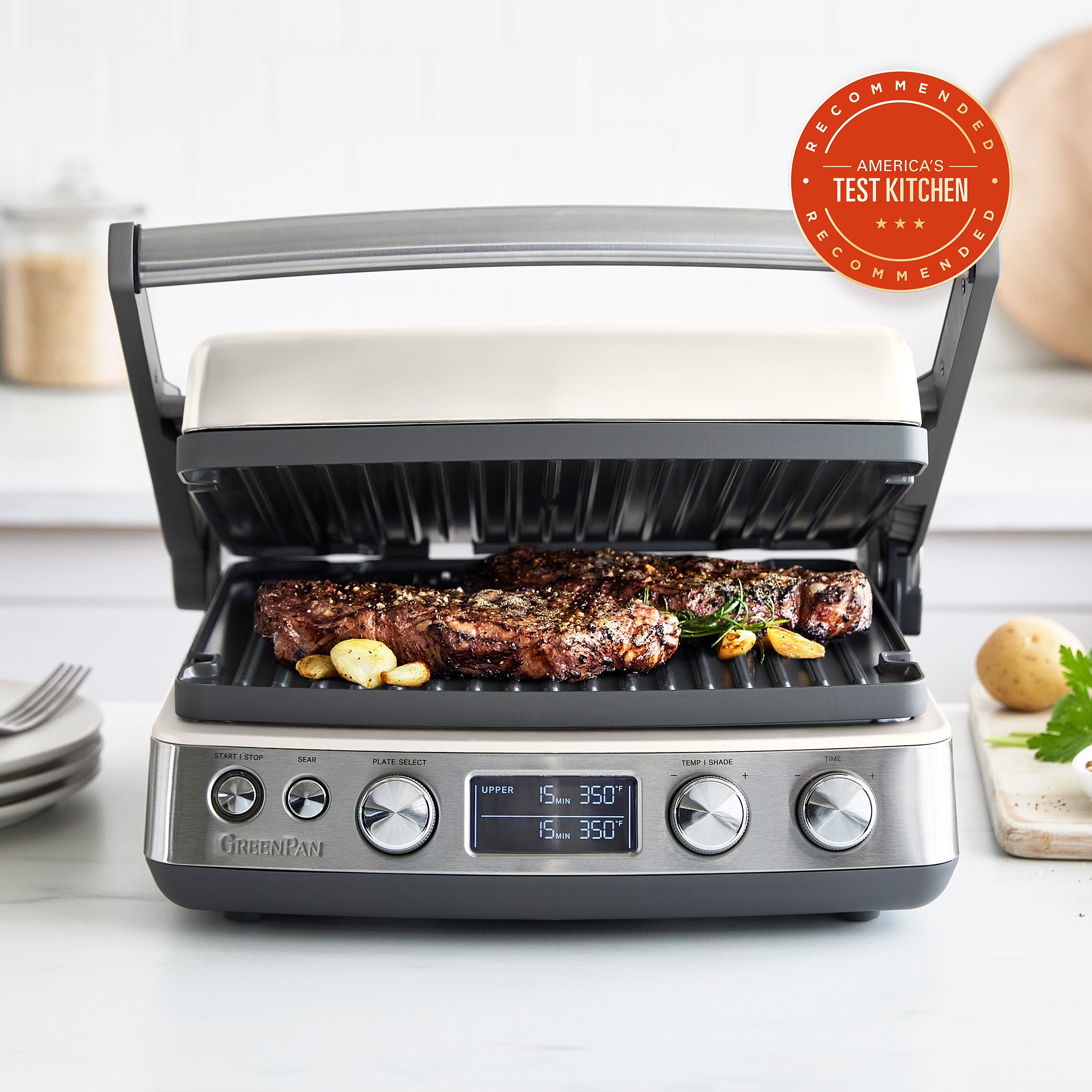 Elite Multi Grill & Griddle | Cloud Cream - Image 2
