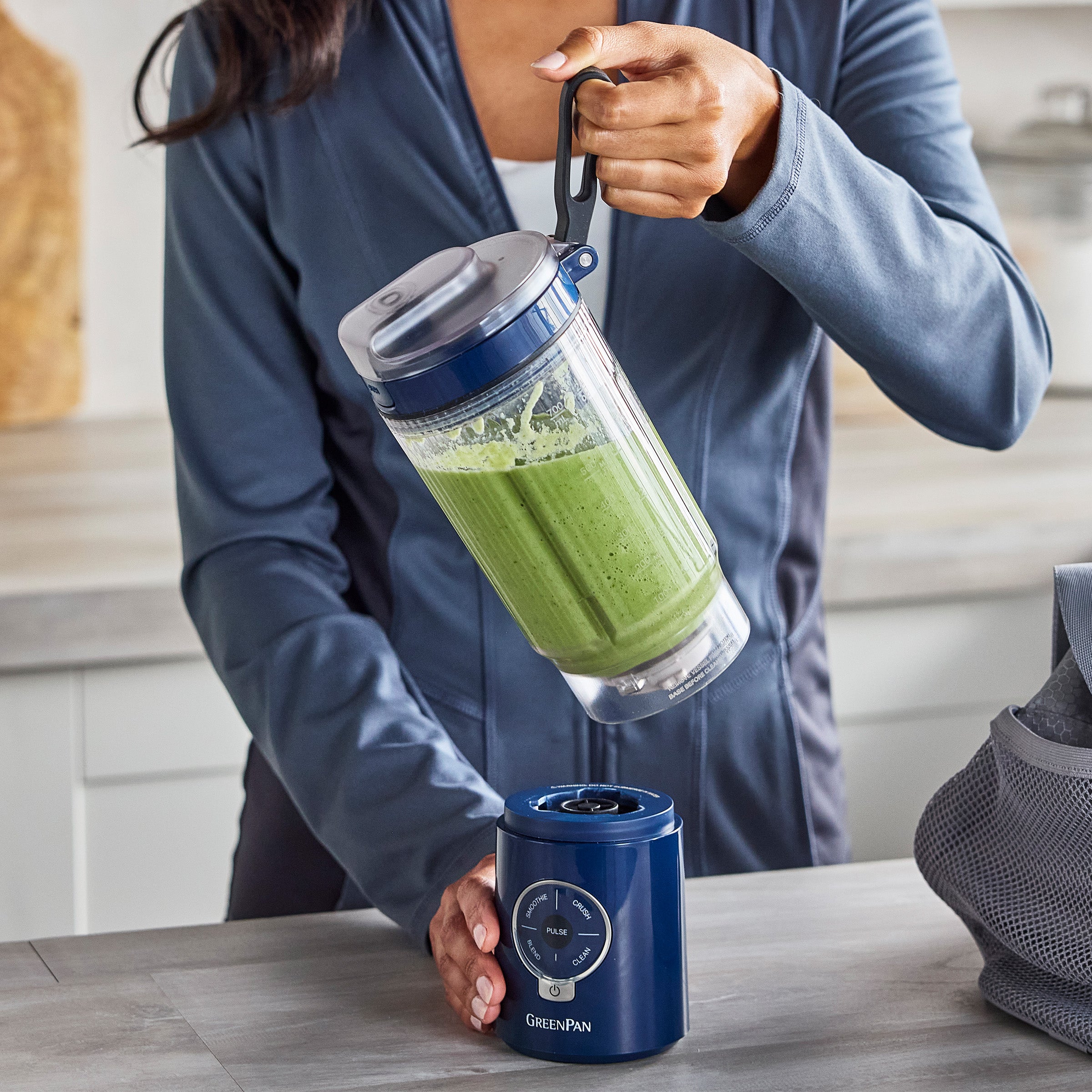Spin & Go Portable Blender | Blueberry - Image 9