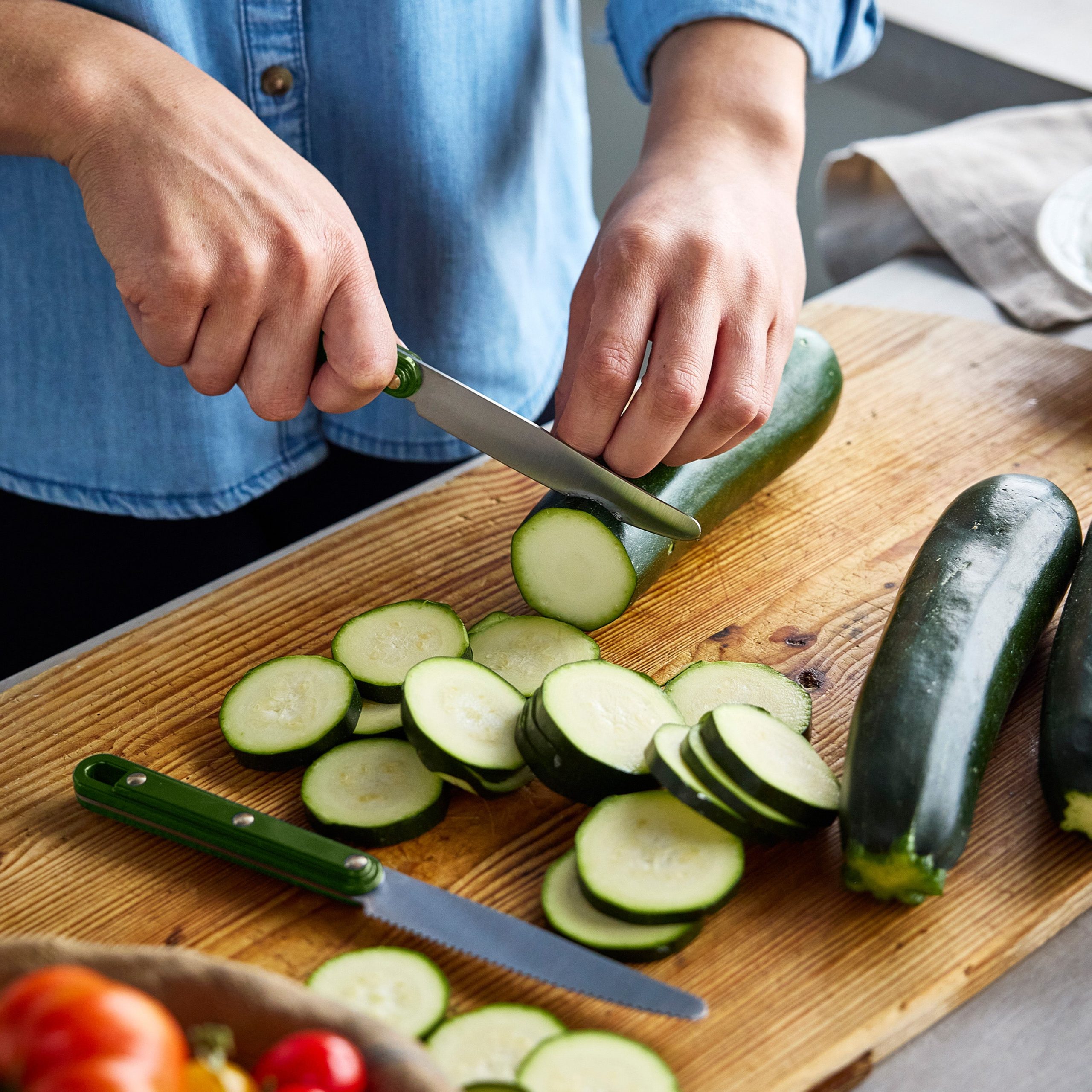 Stanley Tucci™ 2-Piece Prep Knife Set | Tuscan Olive - Image 4