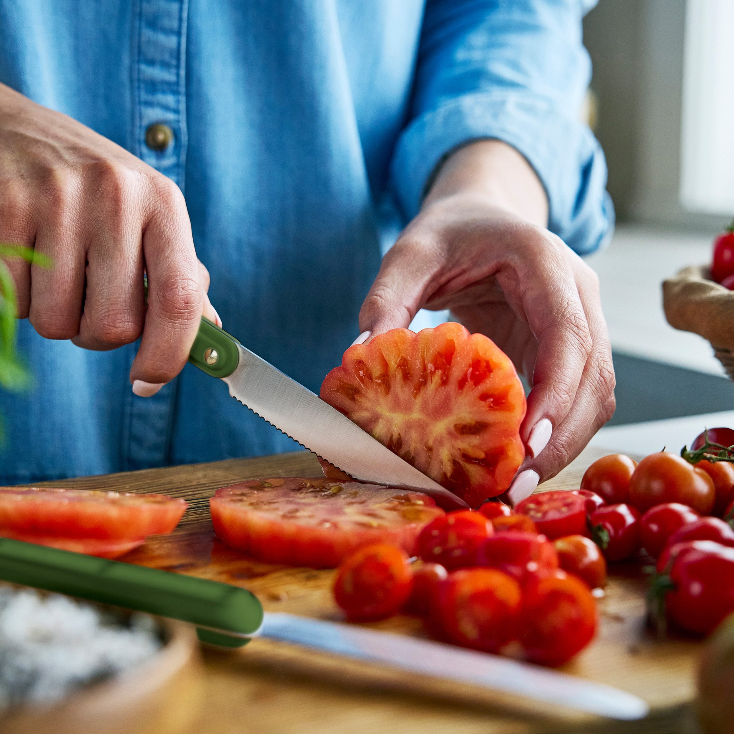 Stanley Tucci™ 2-Piece Prep Knife Set | Tuscan Olive - Image 5