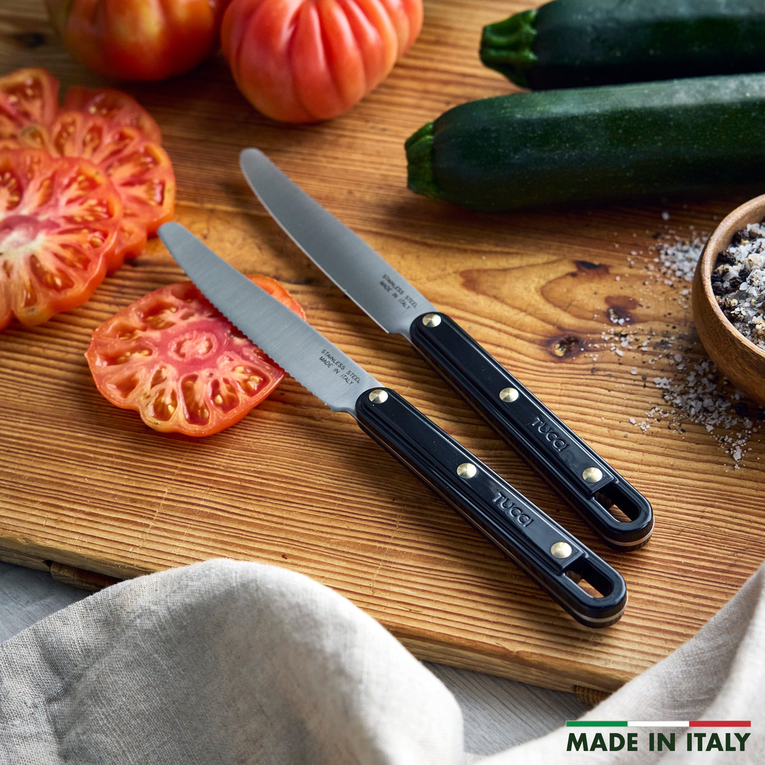 Stanley Tucci™ 2-Piece Prep Knife Set | Milano Black - Image 2