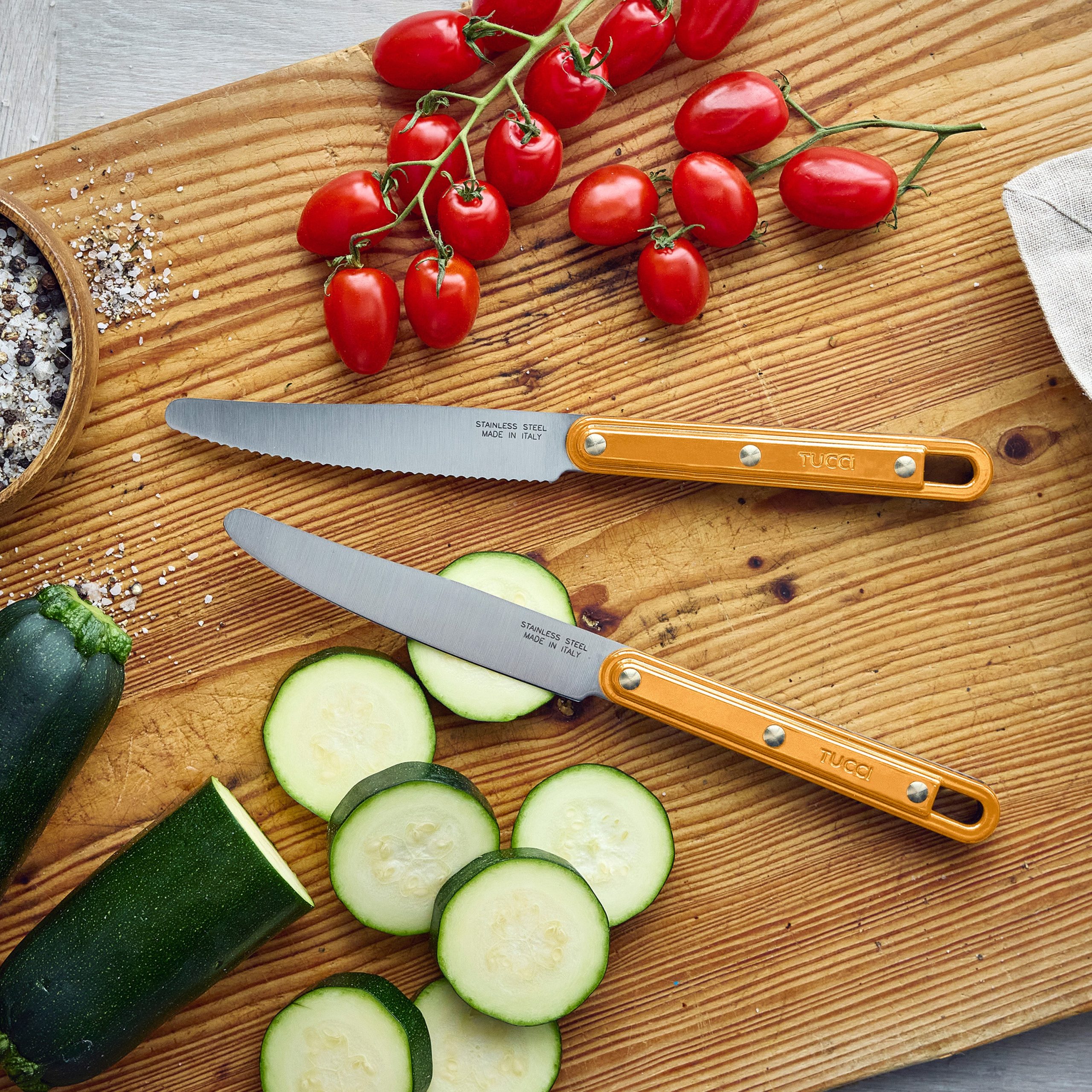 Stanley Tucci™ 2-Piece Prep Knife Set | Roma Gold - Image 8