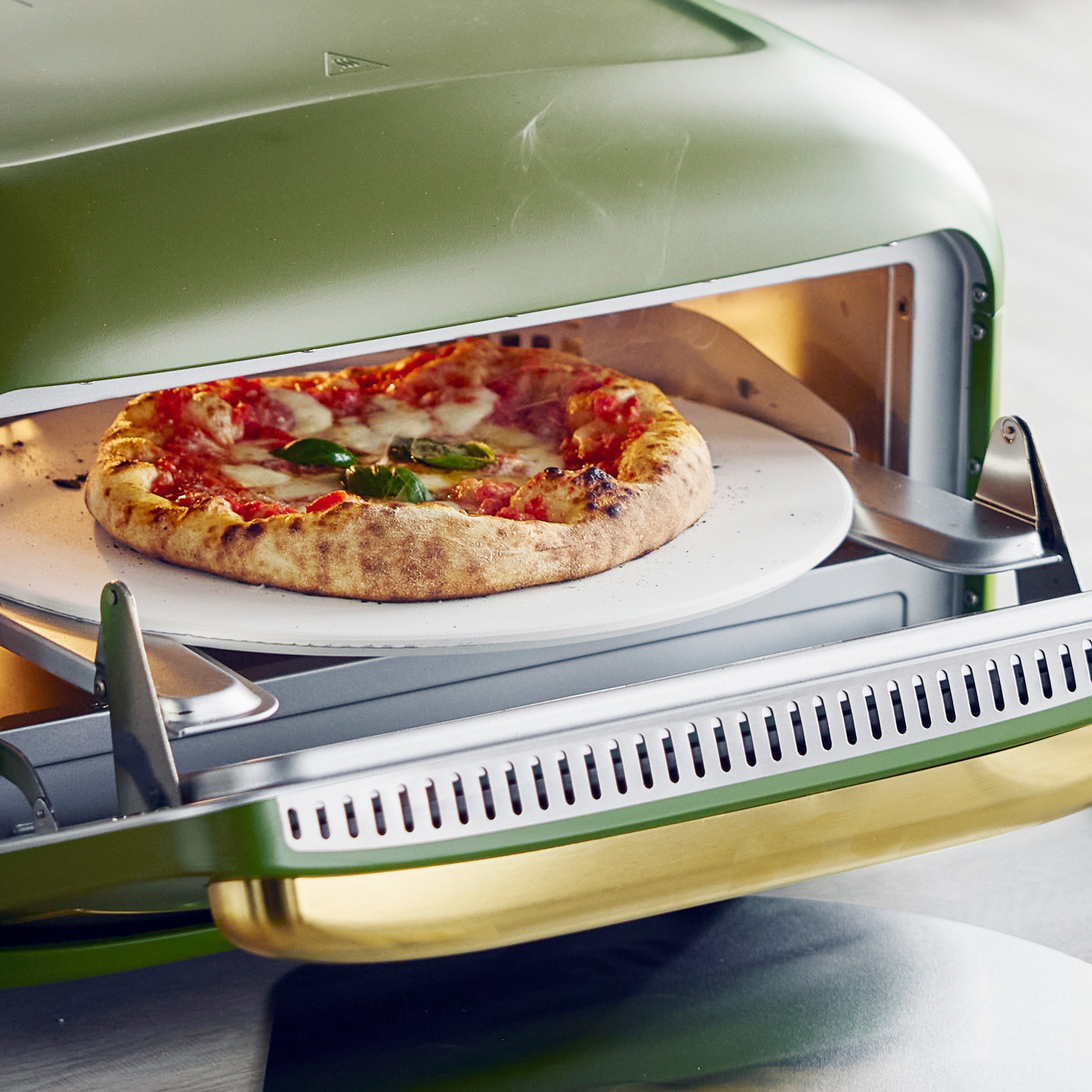 Stanley Tucci™ Indoor and Outdoor Pizza Oven | Tuscan Olive - Image 8