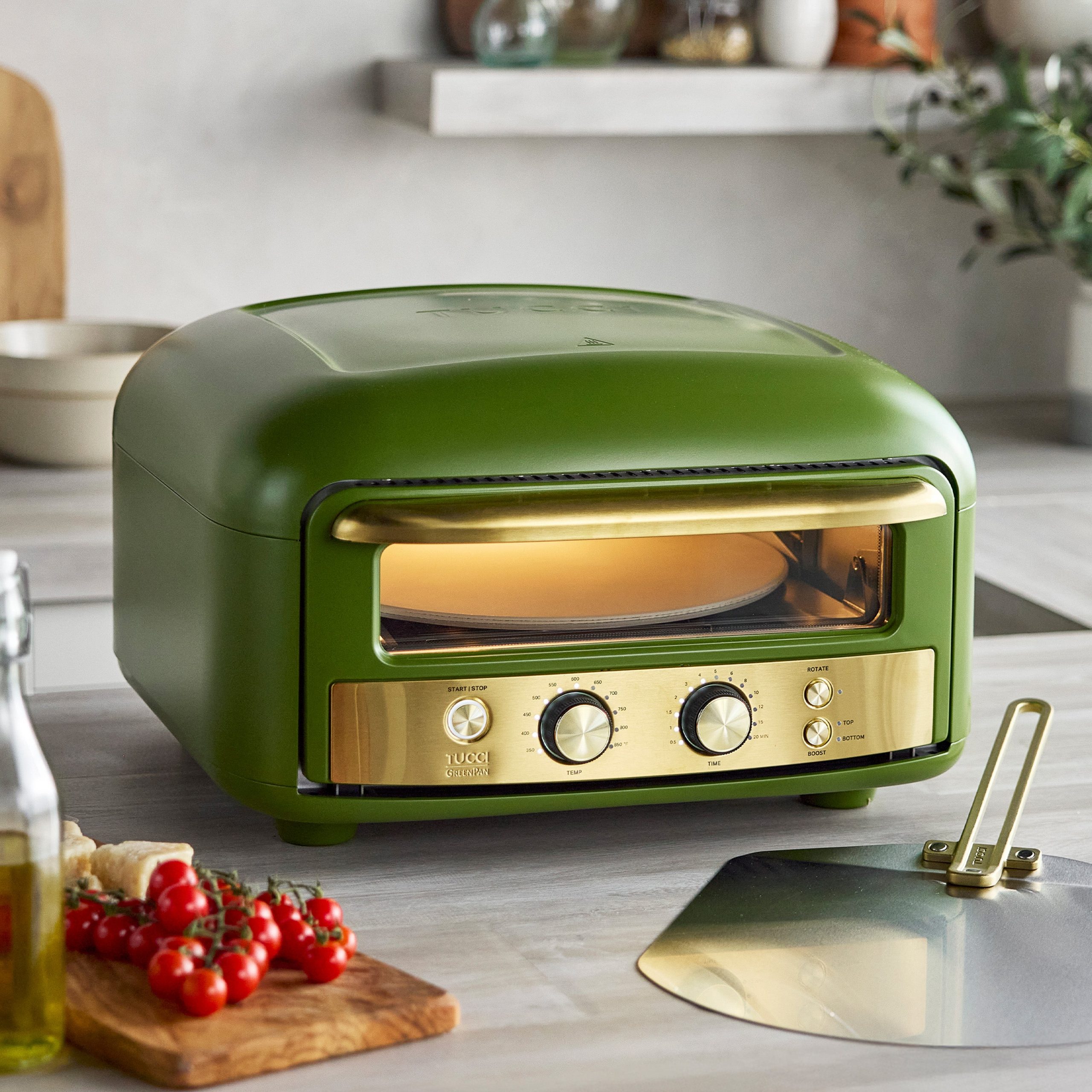 Stanley Tucci™ Indoor and Outdoor Pizza Oven | Tuscan Olive - Image 9