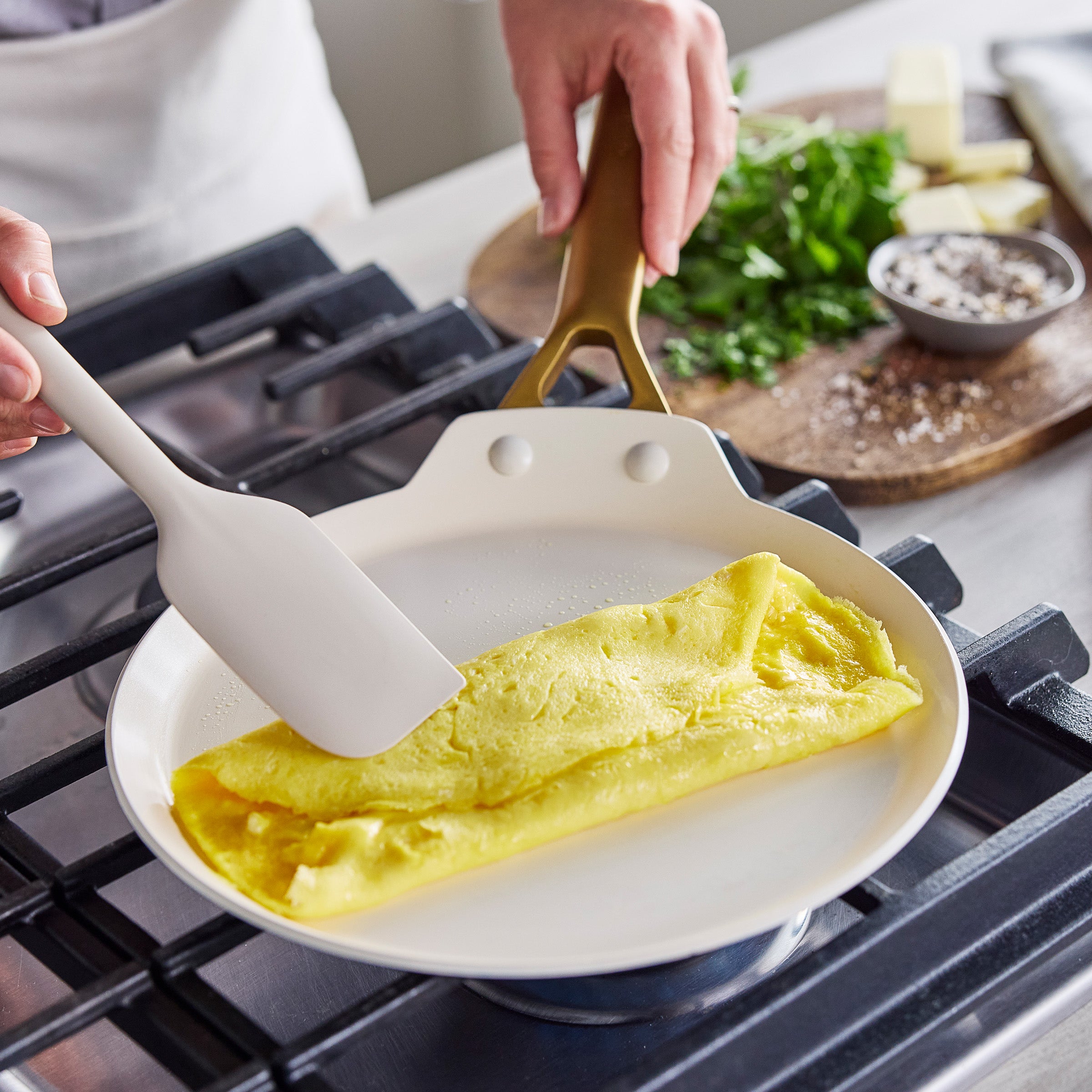 Reserve Pro Ceramic Nonstick 10 Crepe Pan | Moss - Image 3