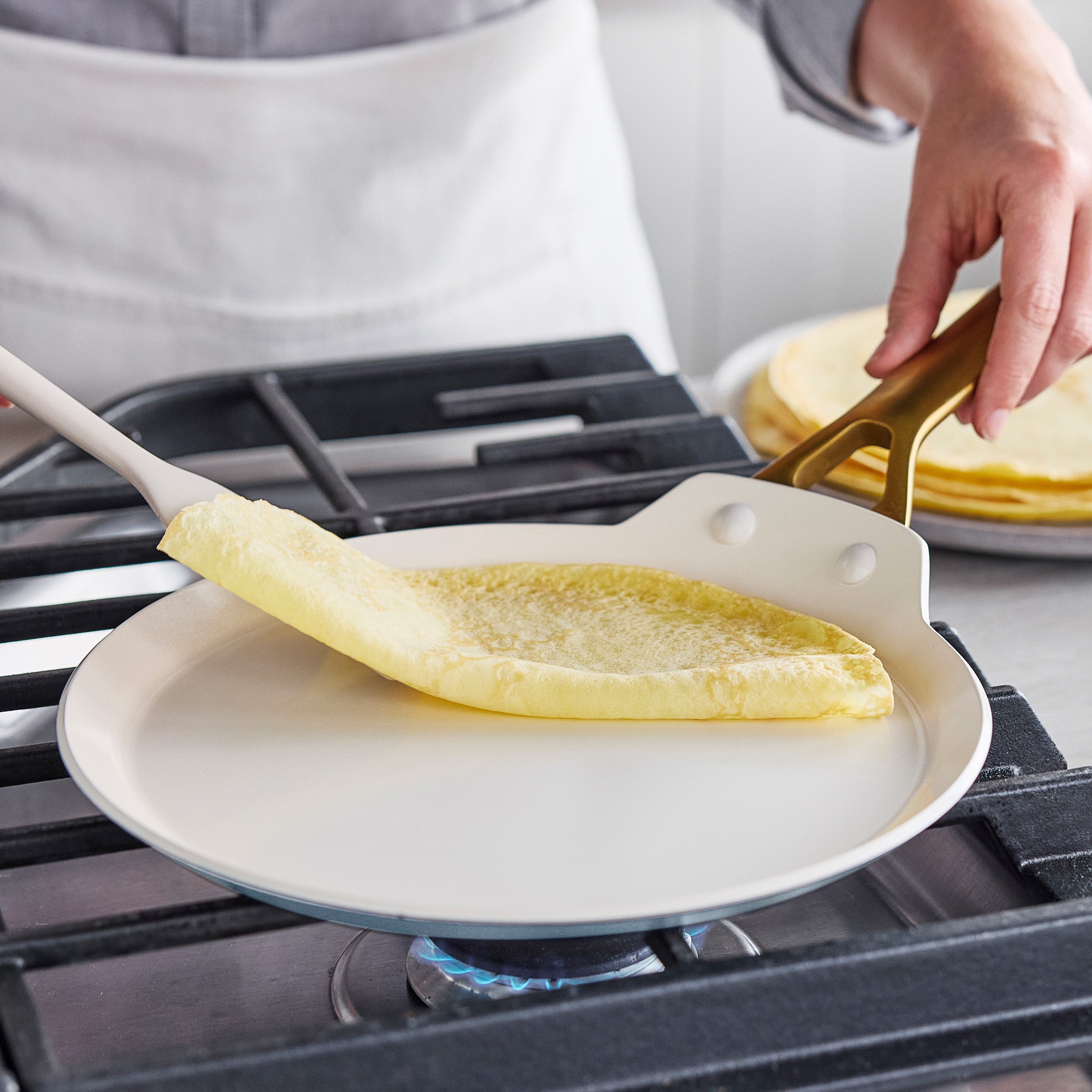Reserve Pro Ceramic Nonstick 10 Crepe Pan | Glacier - Image 7