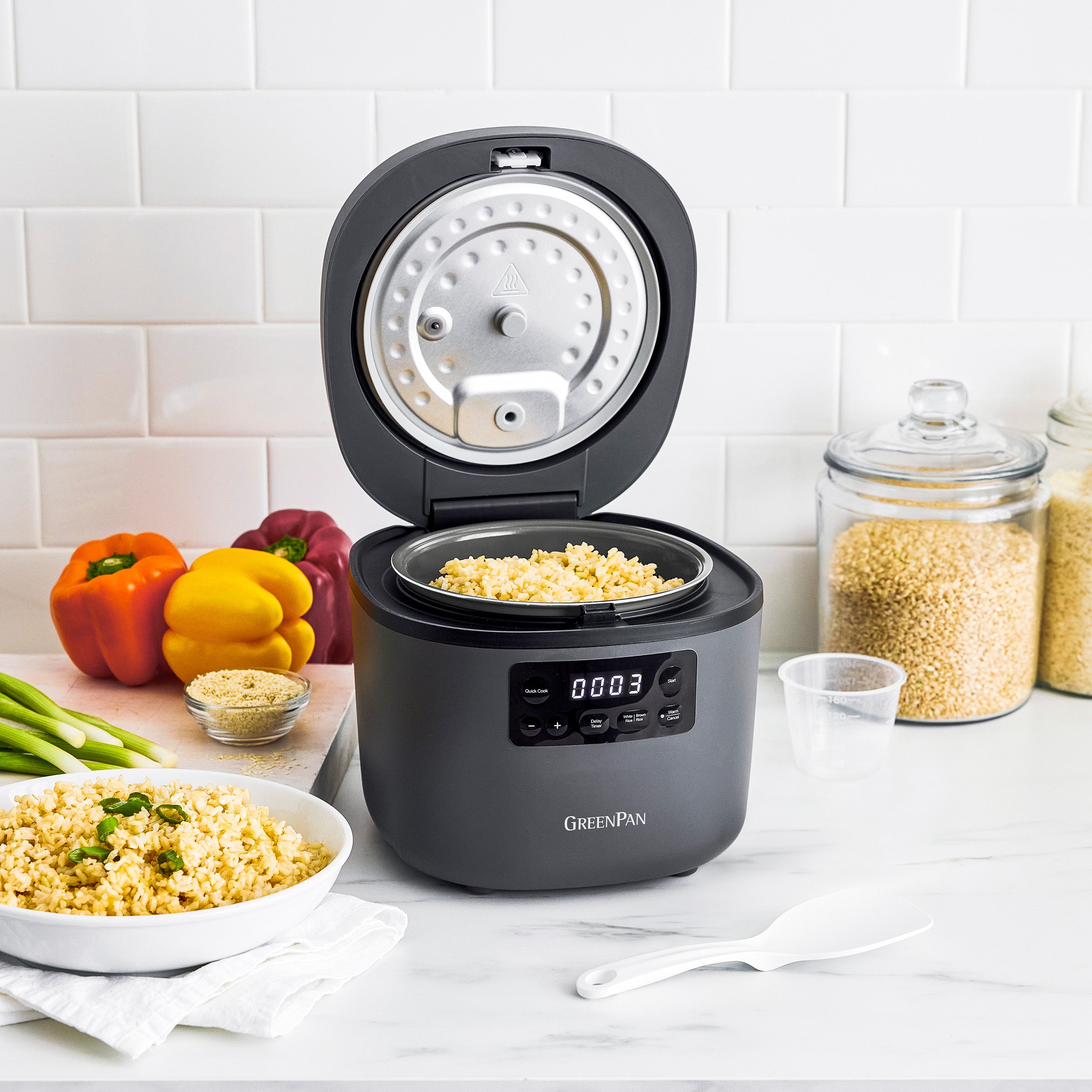 Advanced 8-Cup Rice Cooker | Graphite - Image 6