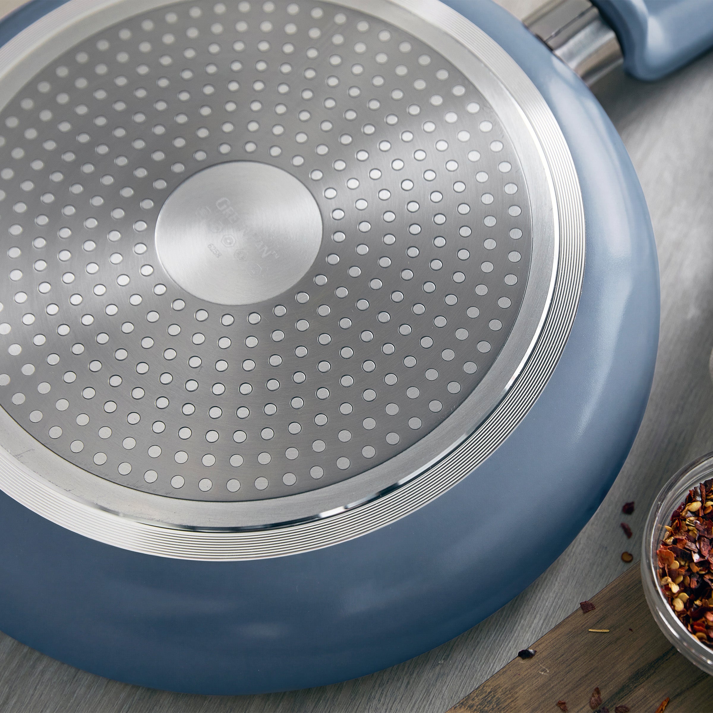 Rio Advanced Ceramic Nonstick 12-Piece Cookware Set | Dutch Blue - Image 8