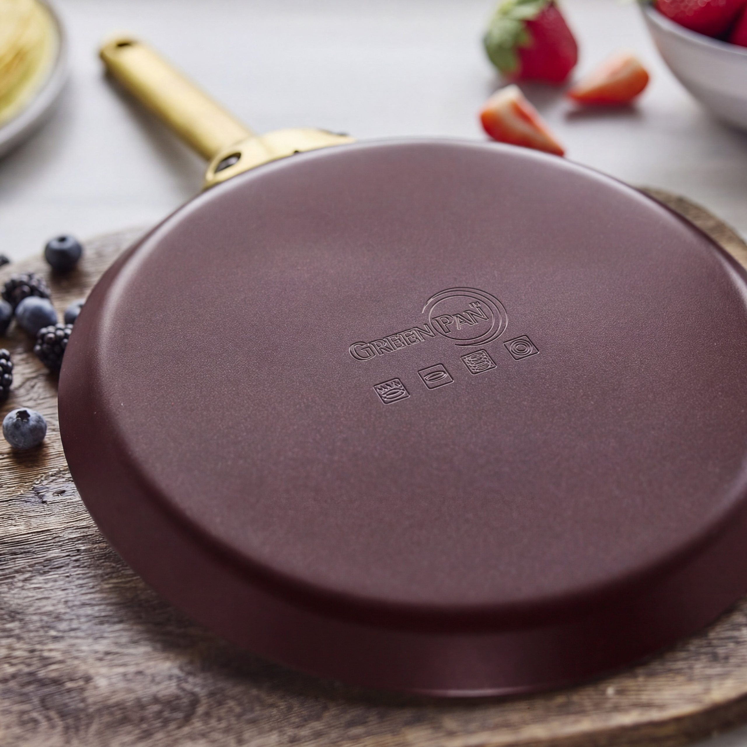 Reserve Pro Ceramic Nonstick 10 Crepe Pan | Bordeaux - Image 4