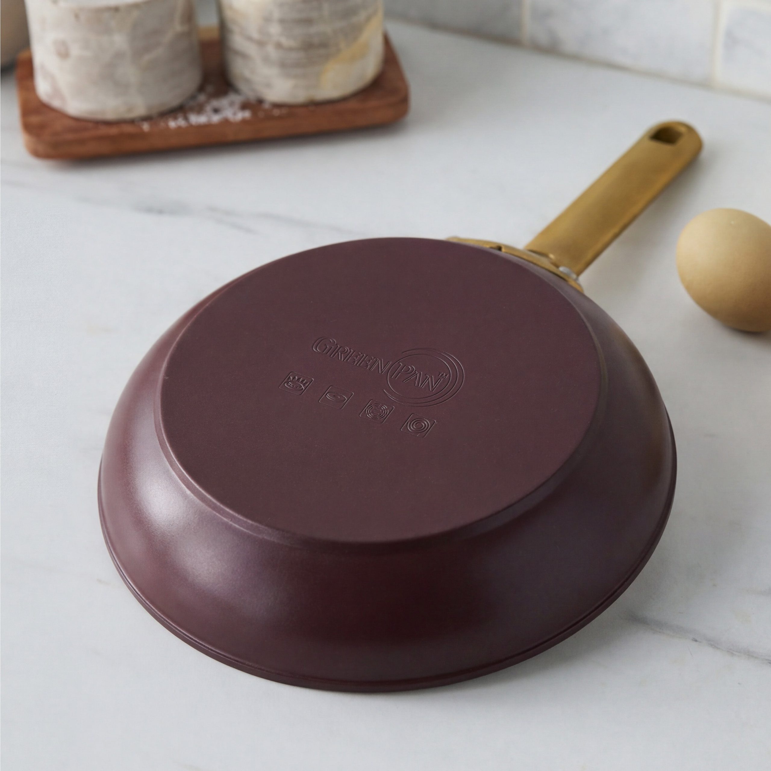 Reserve Pro Ceramic Nonstick 10-Piece Cookware Set | Bordeaux - Image 8