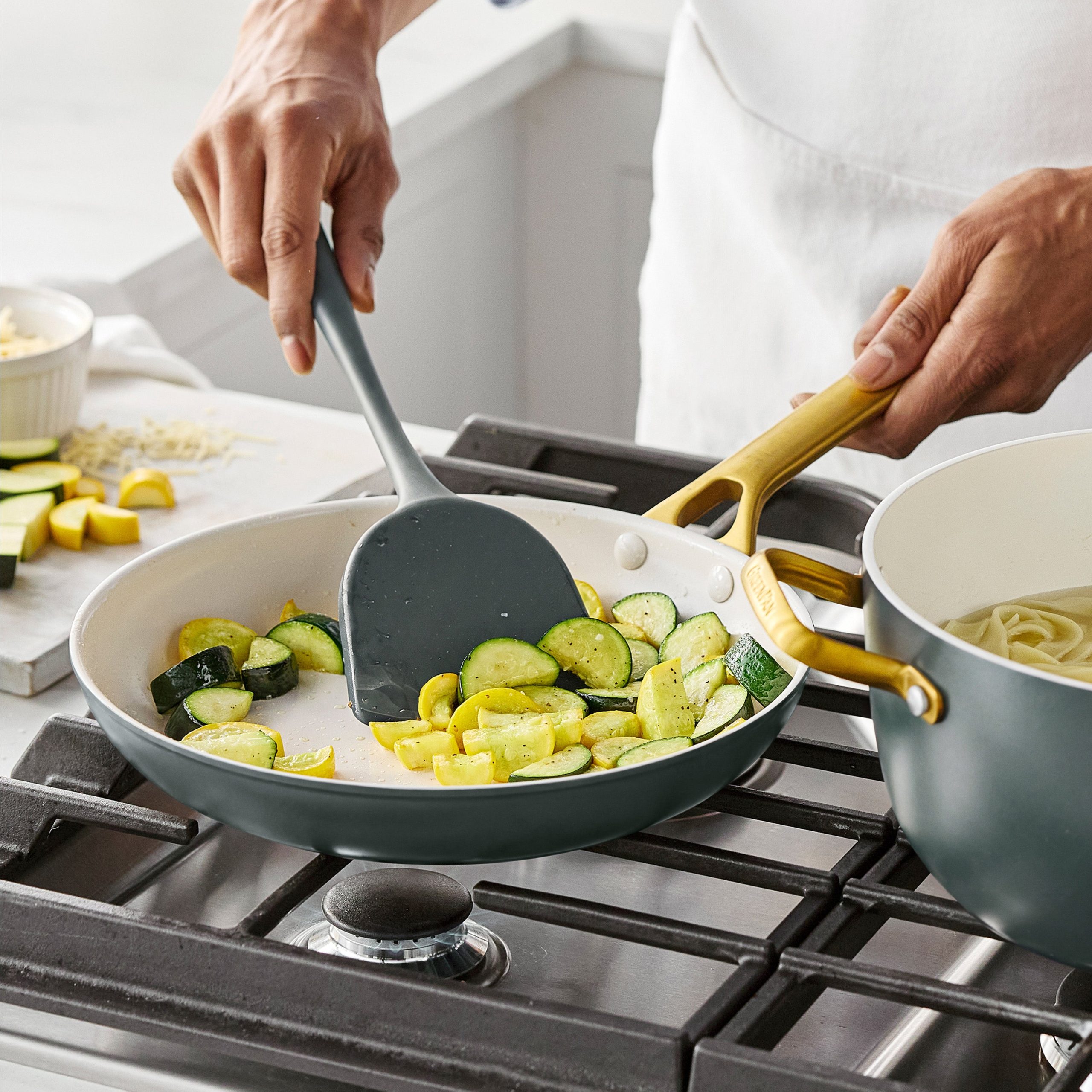Reserve Pro Ceramic Nonstick 11-Piece Cookware Set | Spruce - Image 10