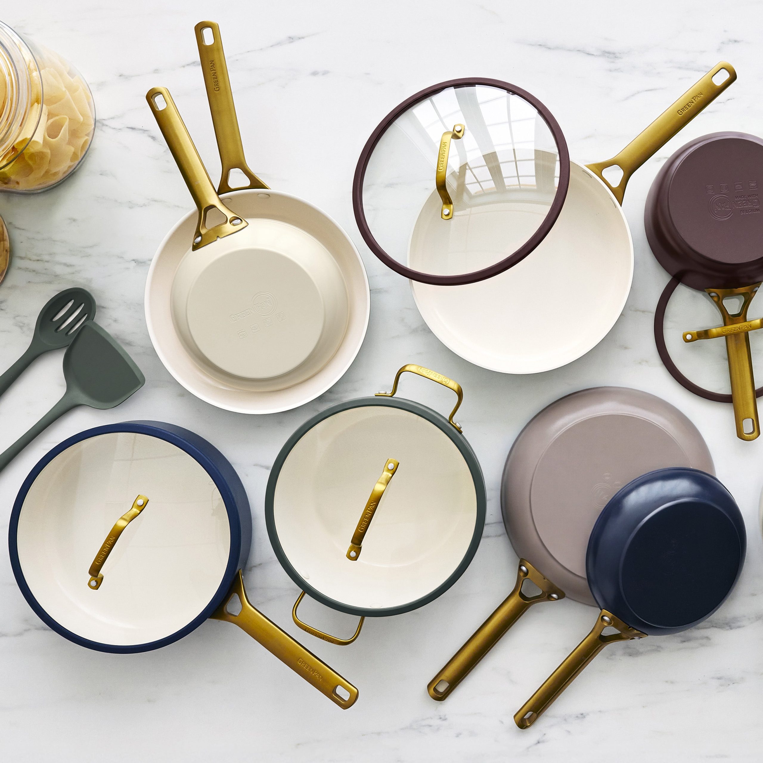 Reserve Pro Ceramic Nonstick 11-Piece Cookware Set | Spruce - Image 16
