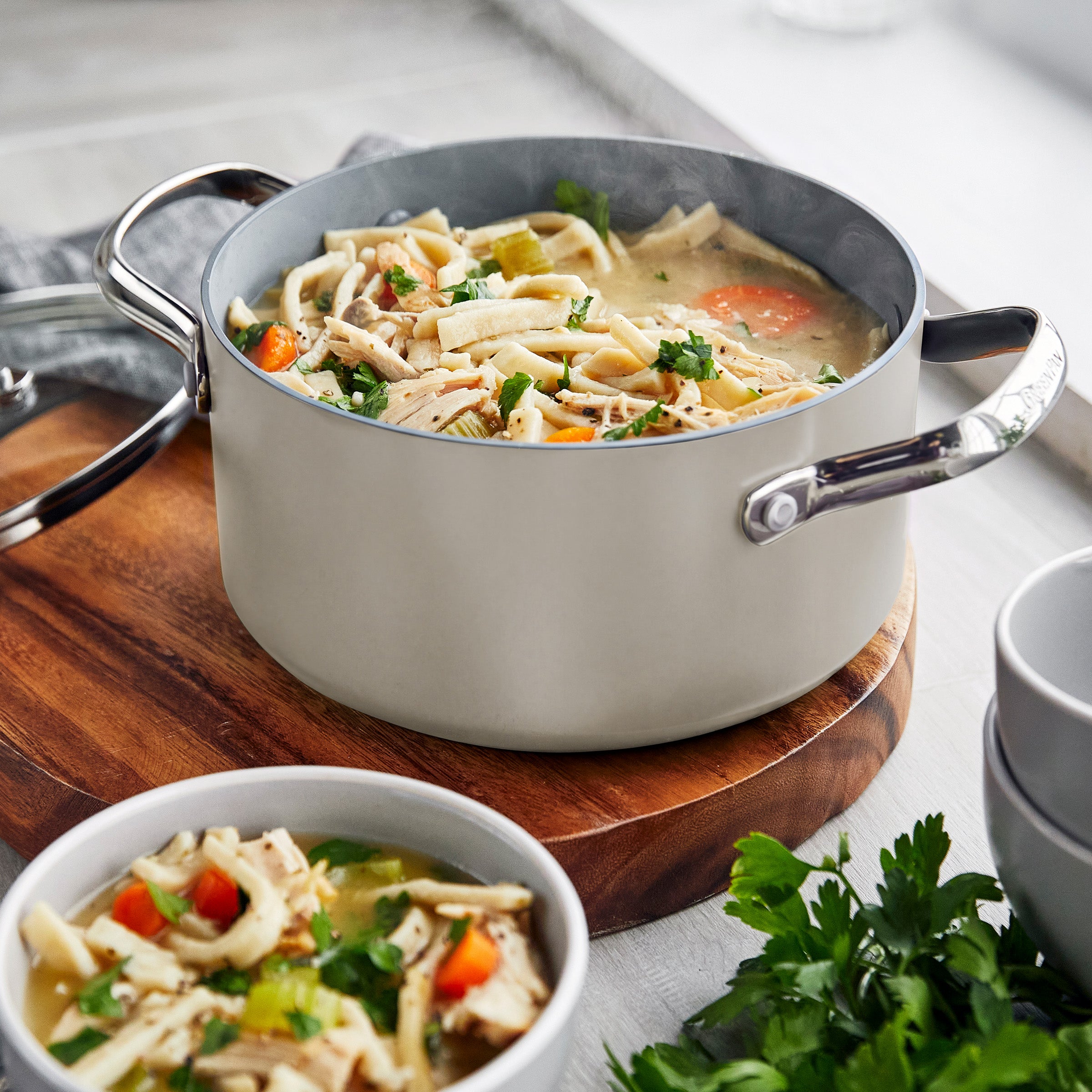 Valencia Pro and Premiere Ovenware 24-Piece Set | Taupe - Image 10