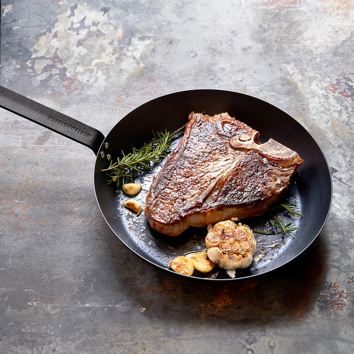 Merten & Storck Carbon Steel 12 Frypan - Image 7