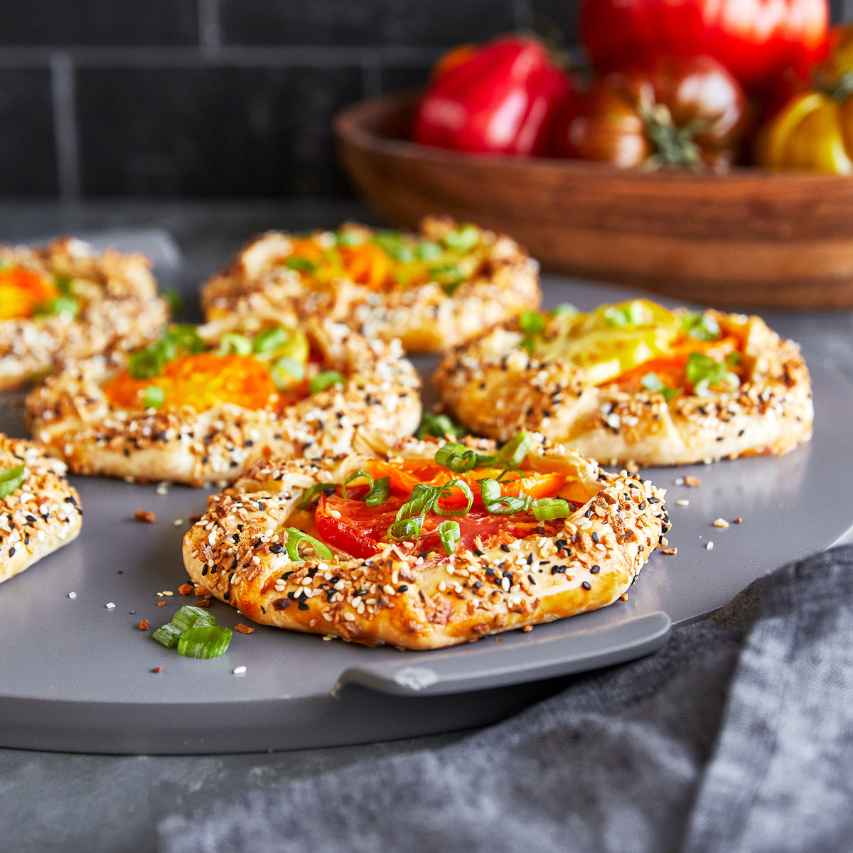 Premiere Ovenware 16.5 Round Pizza Baker | Gray - Image 5