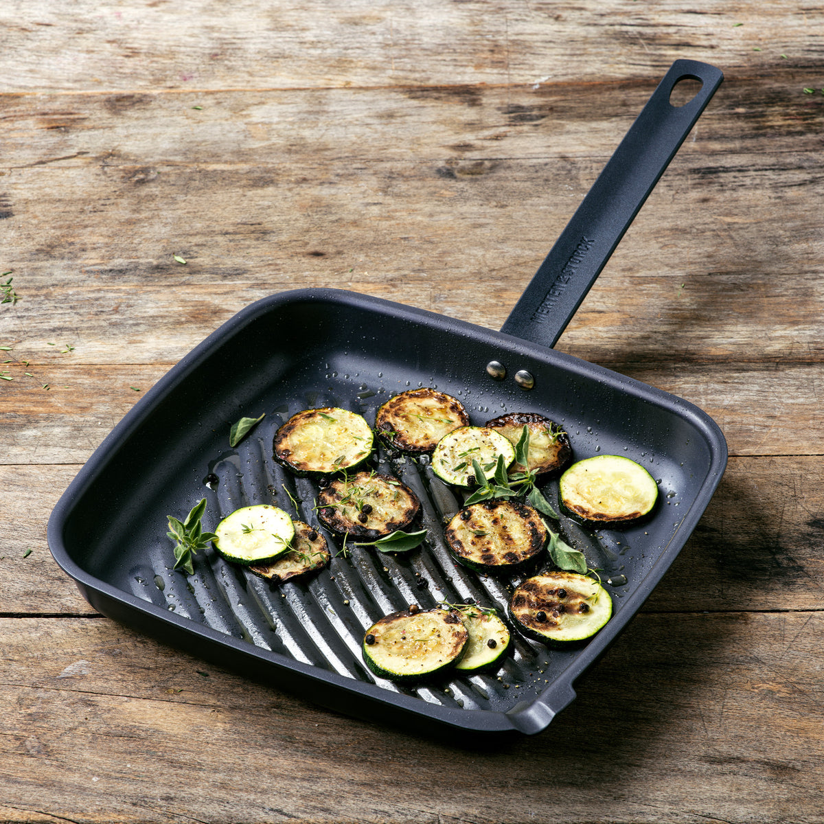 Merten & Storck Carbon Steel 11 Square Grill Pan - Image 5