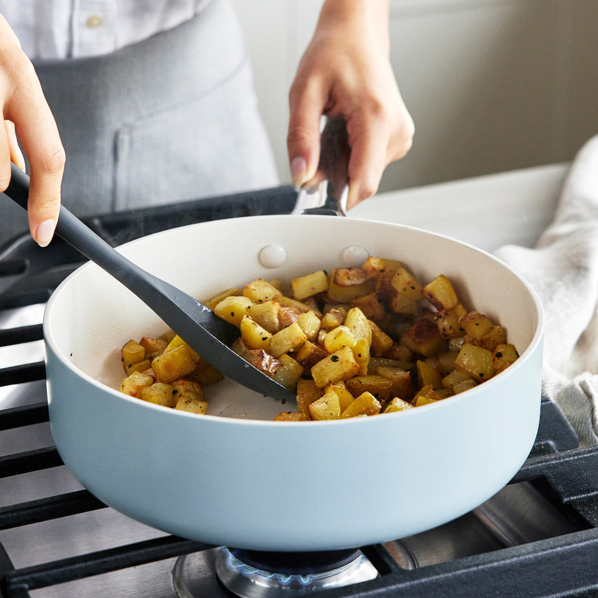 Padova Pro Ceramic Nonstick 10-Piece Cookware Set - Image 6