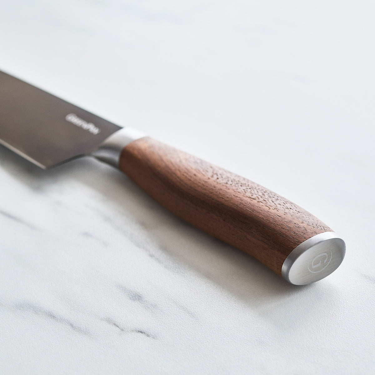 Premiere Titanium Cutlery 8-Piece Steak Knife Set with Walnut Handles - Image 6