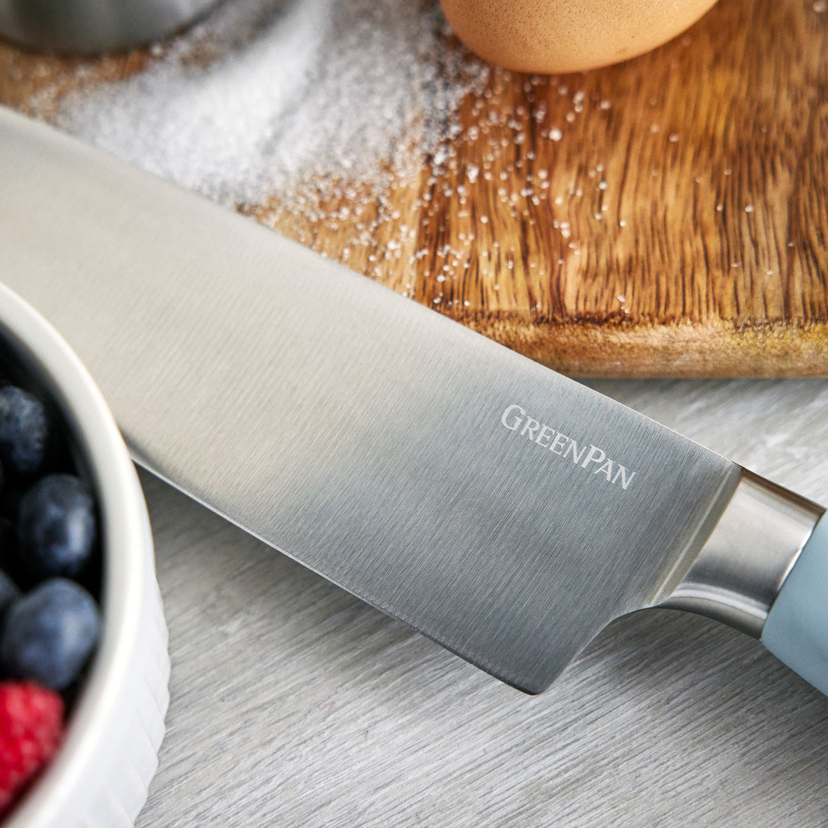 Titanium Cutlery Ultimate 16-Piece Knife Block Set | Blue Haze - Image 7