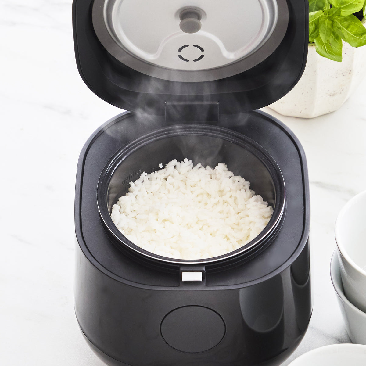 GreenLife 4-Cup Rice & Grains Cooker | Black - Image 5