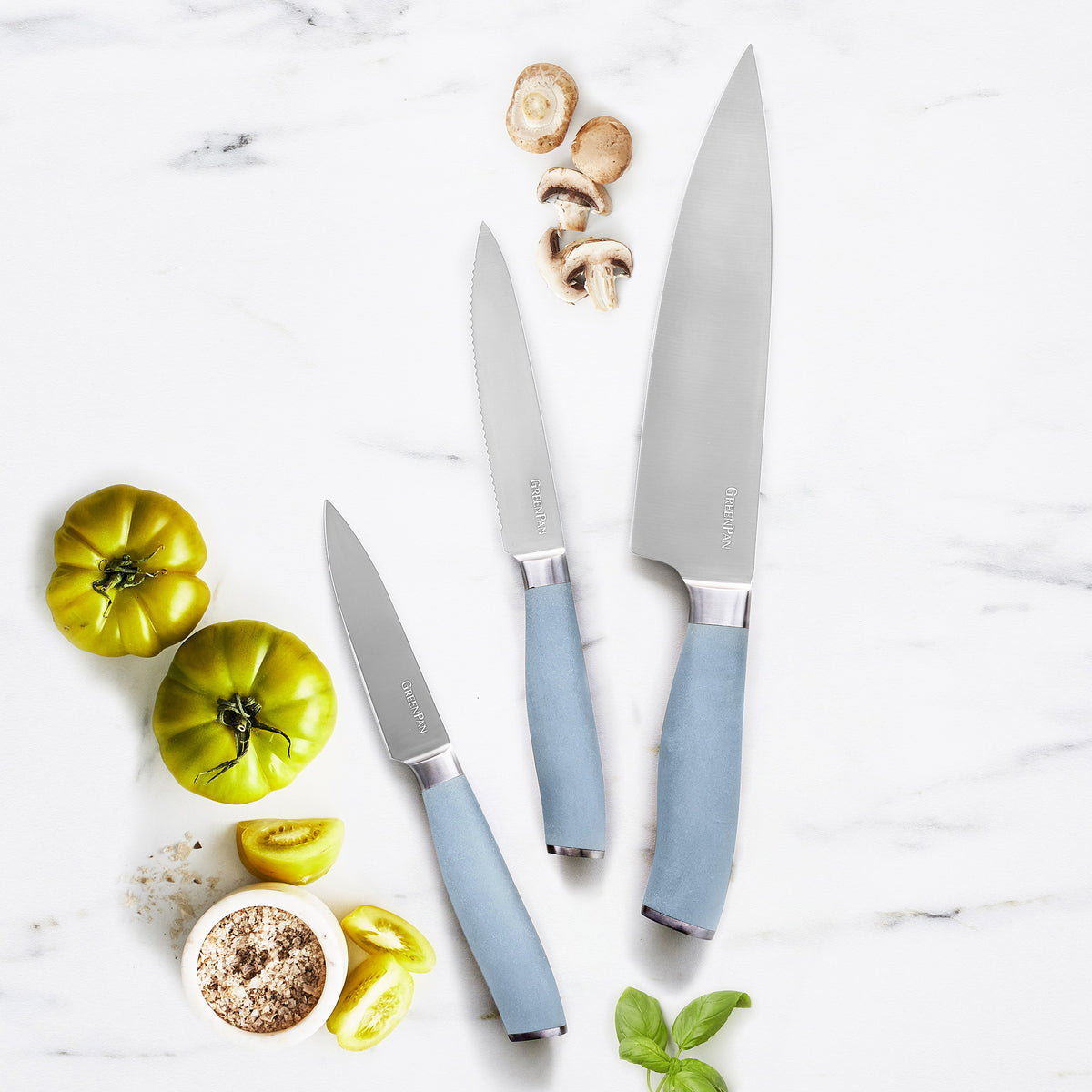 Titanium Cutlery 3-Piece Knife Set | Blue Haze - Image 2