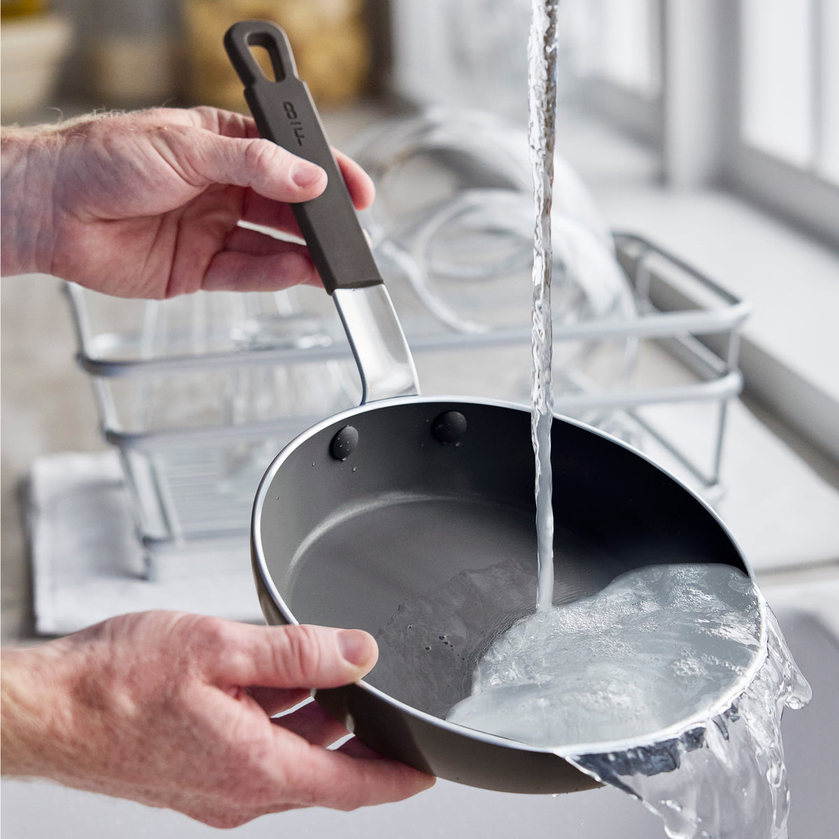 Bobby Flay by GreenPan Professional Ceramic Nonstick 8 Frypan | Black - Image 8