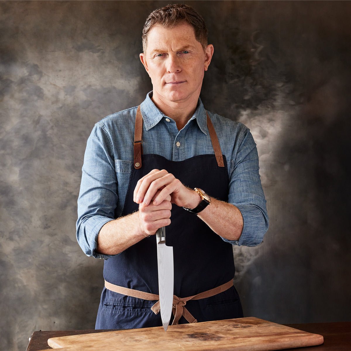 Bobby Flay by GreenPan Stainless Steel 13-Piece Knife Block Set - Image 2