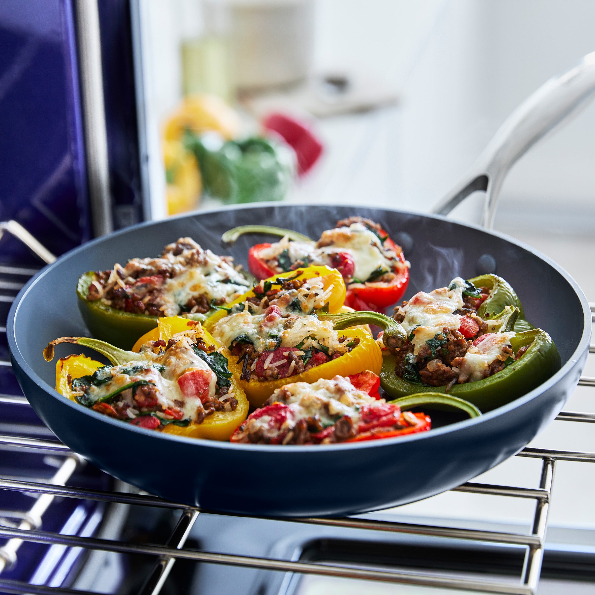 Valencia Pro Ceramic Nonstick 11-Piece Cookware Set | Twilight - Image 8