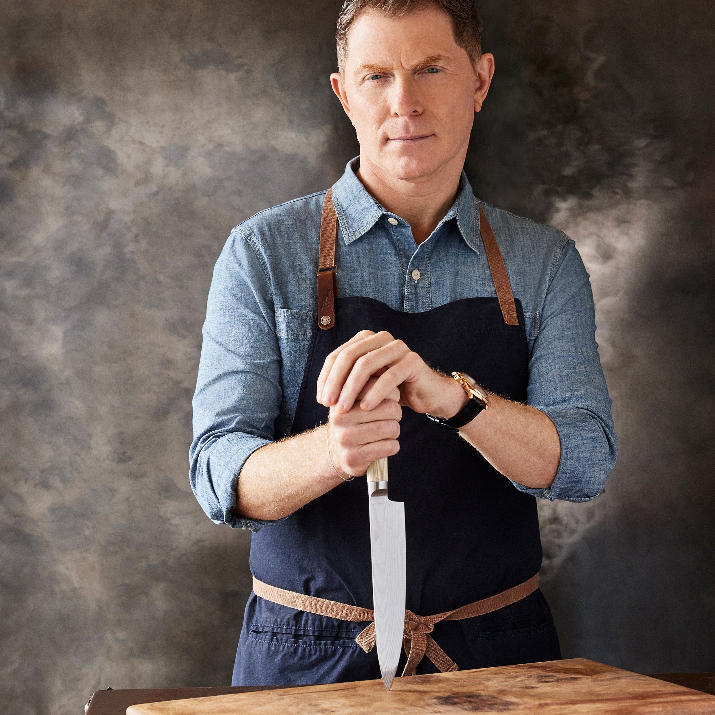 Bobby Flay by GreenPan Light Pakka Wood 13-Piece Knife Block Set - Image 2